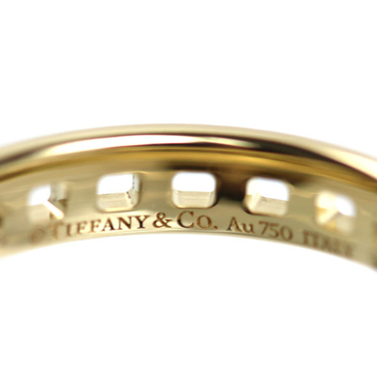 Tiffany Yellow Gold (18K) Band Ring (Pre-Owned)