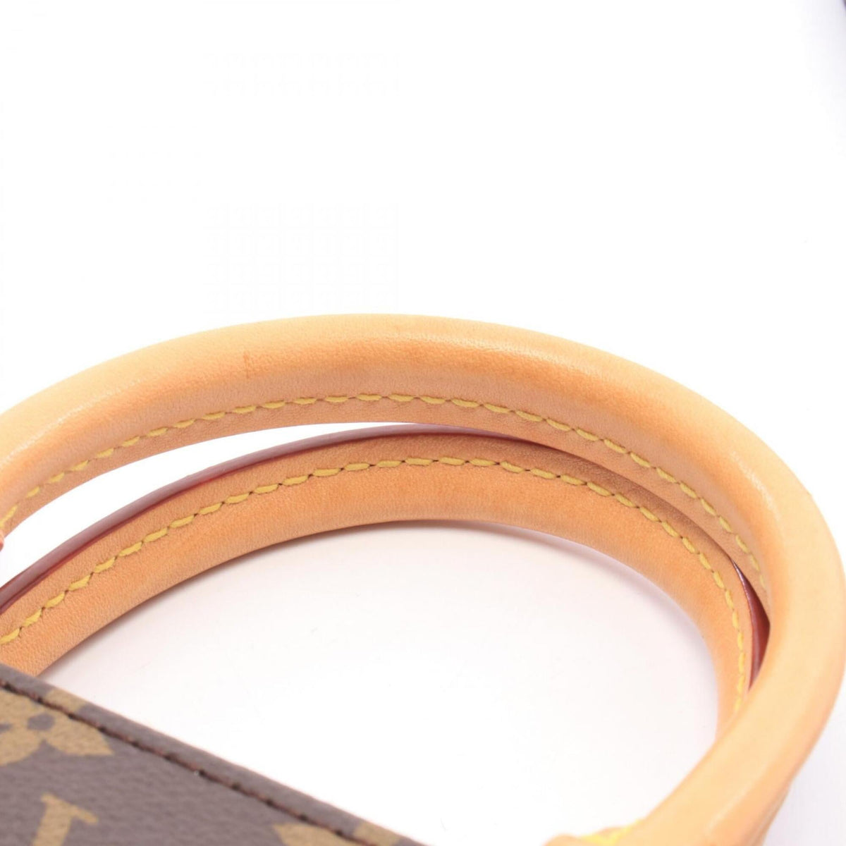 Louis Vuitton Brown Pvc Leather Handbag (Pre-Owned)