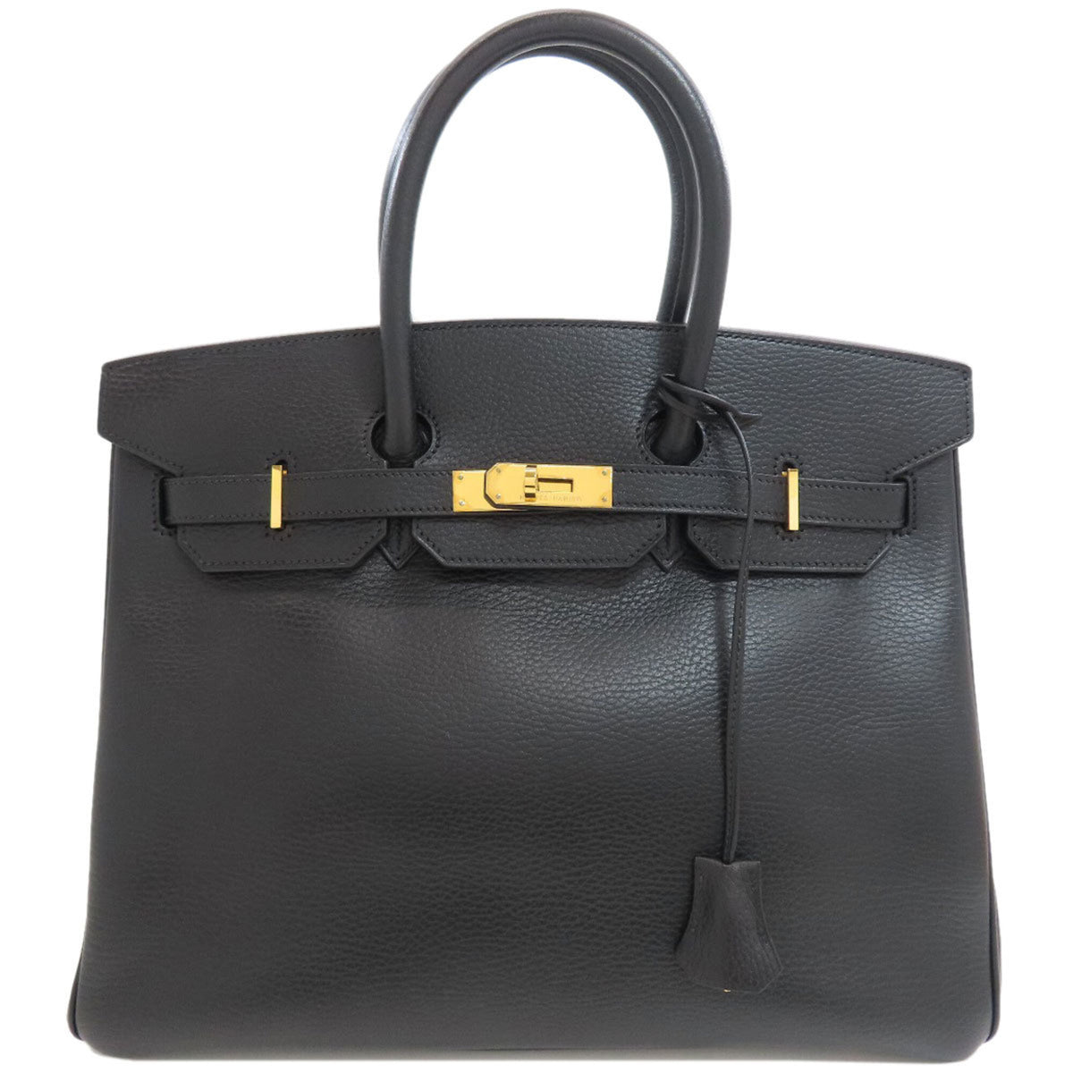 Hermes Black Ardennes Leather Handbag (Pre-Owned)