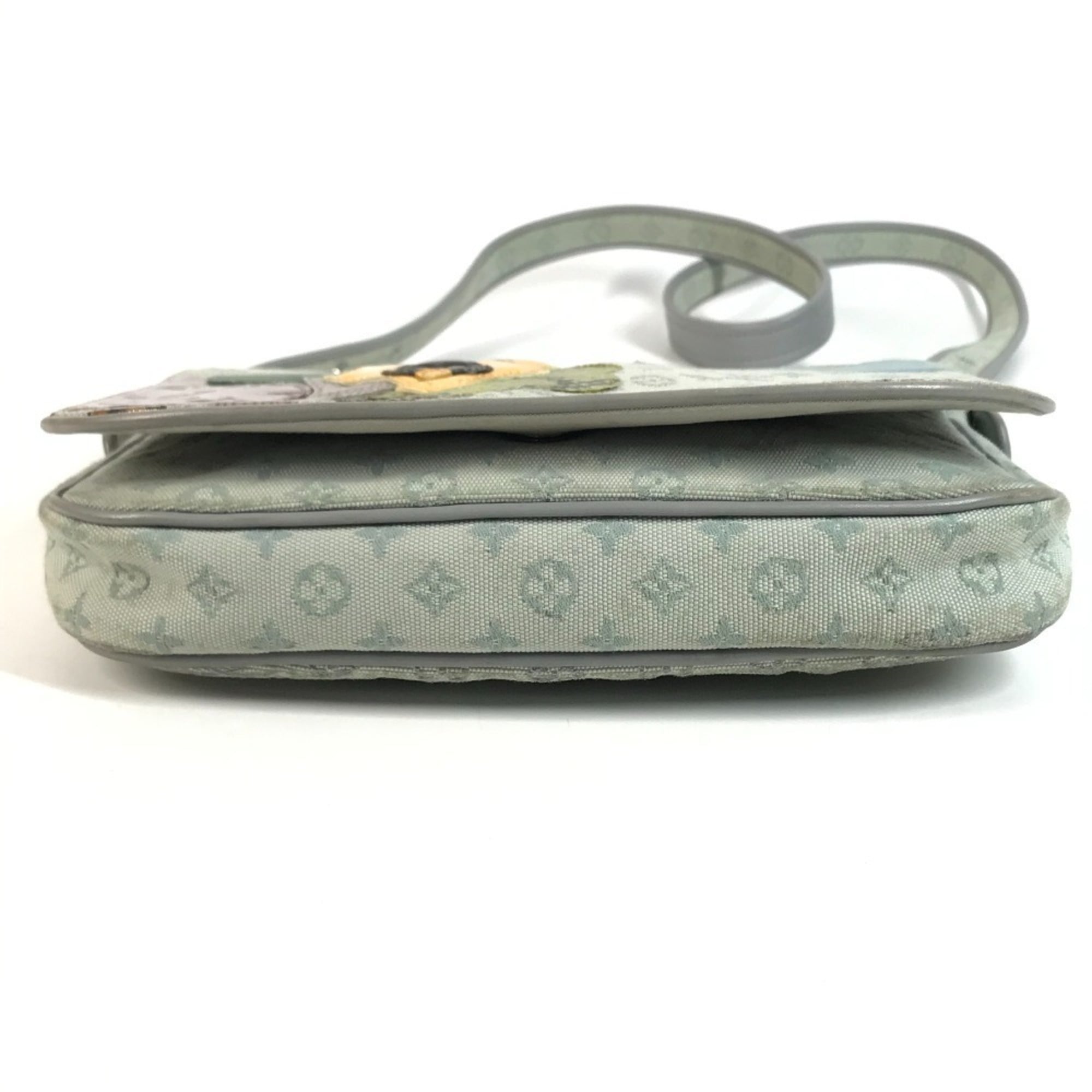 Louis Vuitton Gray Monogram Monogram Mini Pochette Shoulder Bag (Pre-Owned)