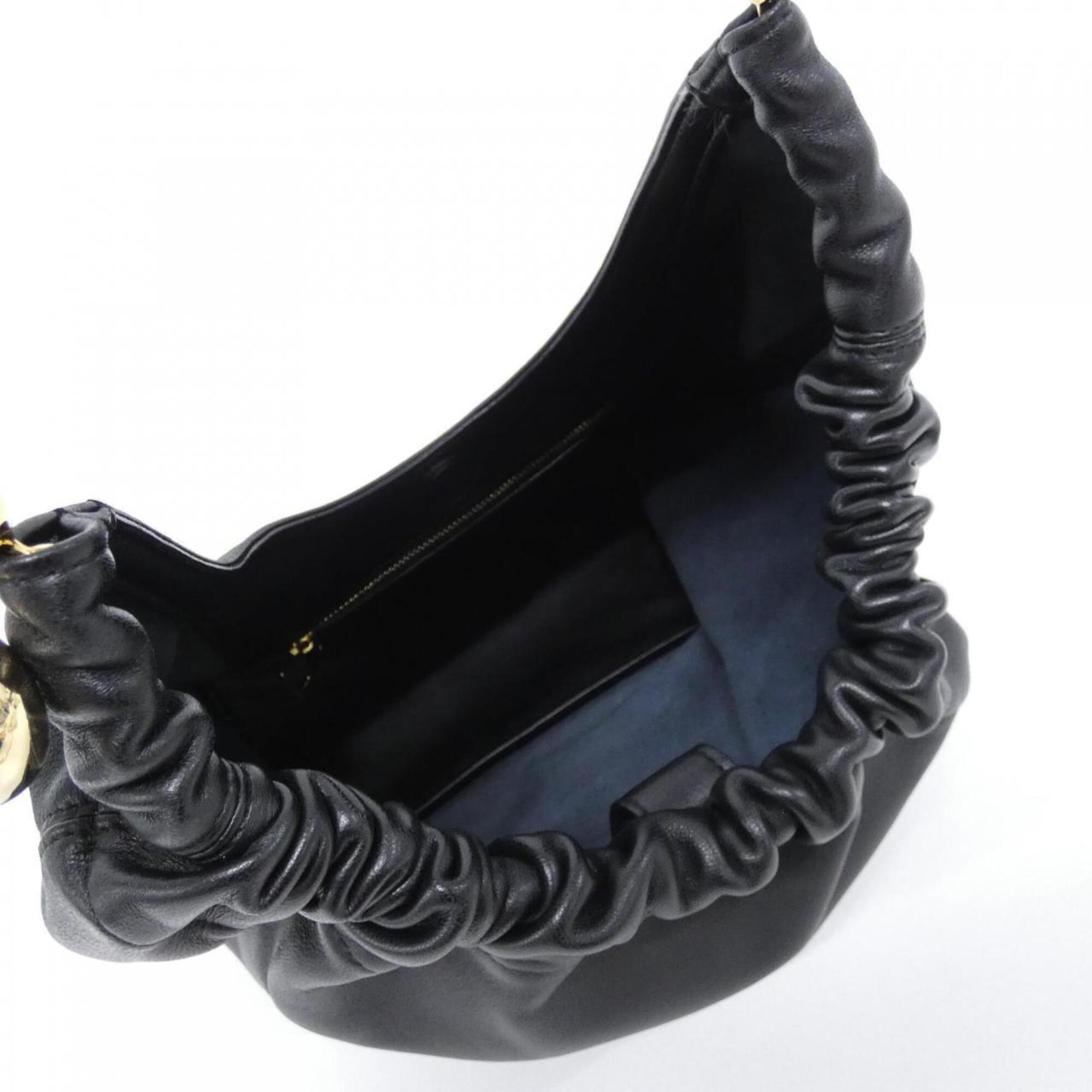 Loewe Black Leather Shoulder Bag (Pre-Owned)