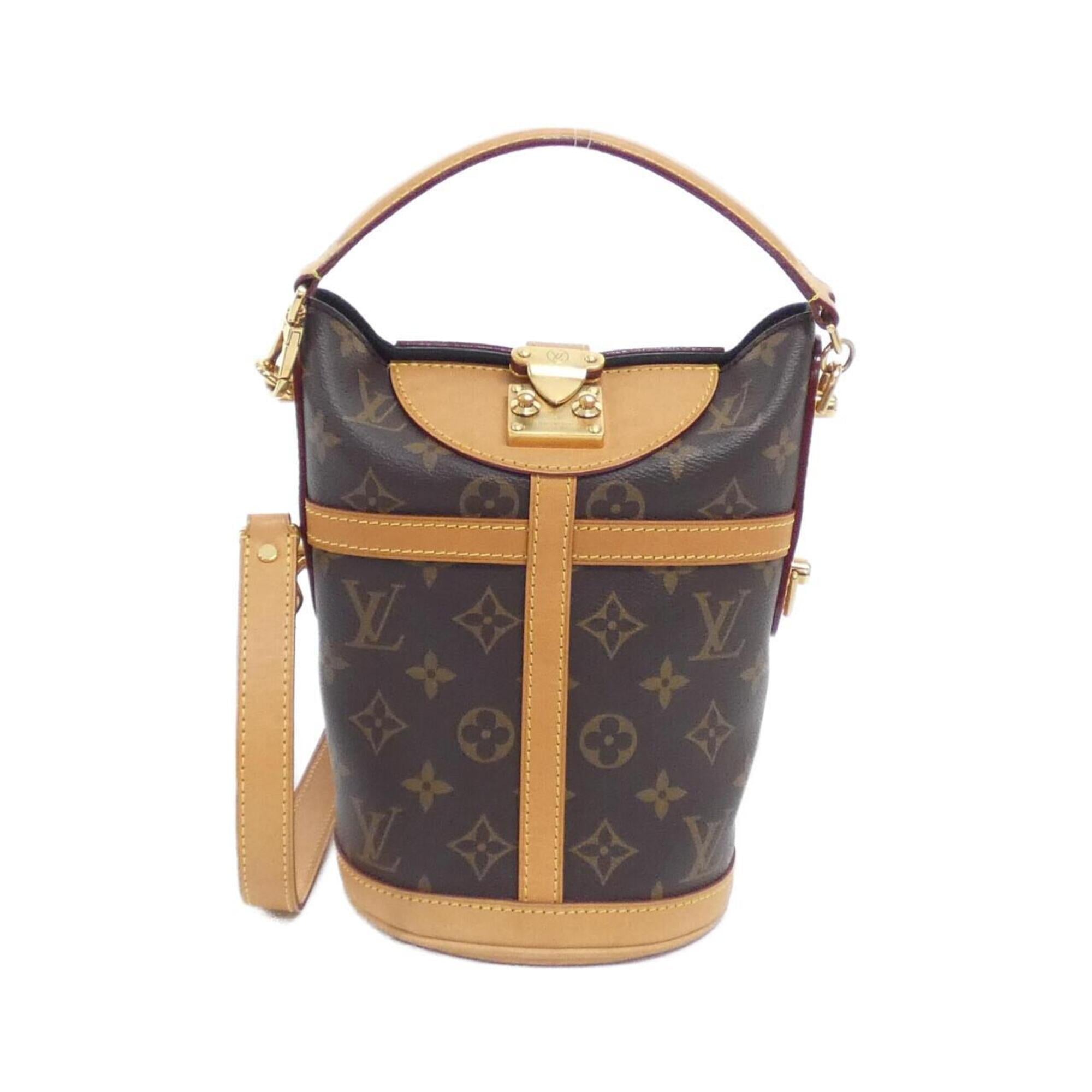 Louis Vuitton Marron Coated Canvas Handbag (Pre-Owned)