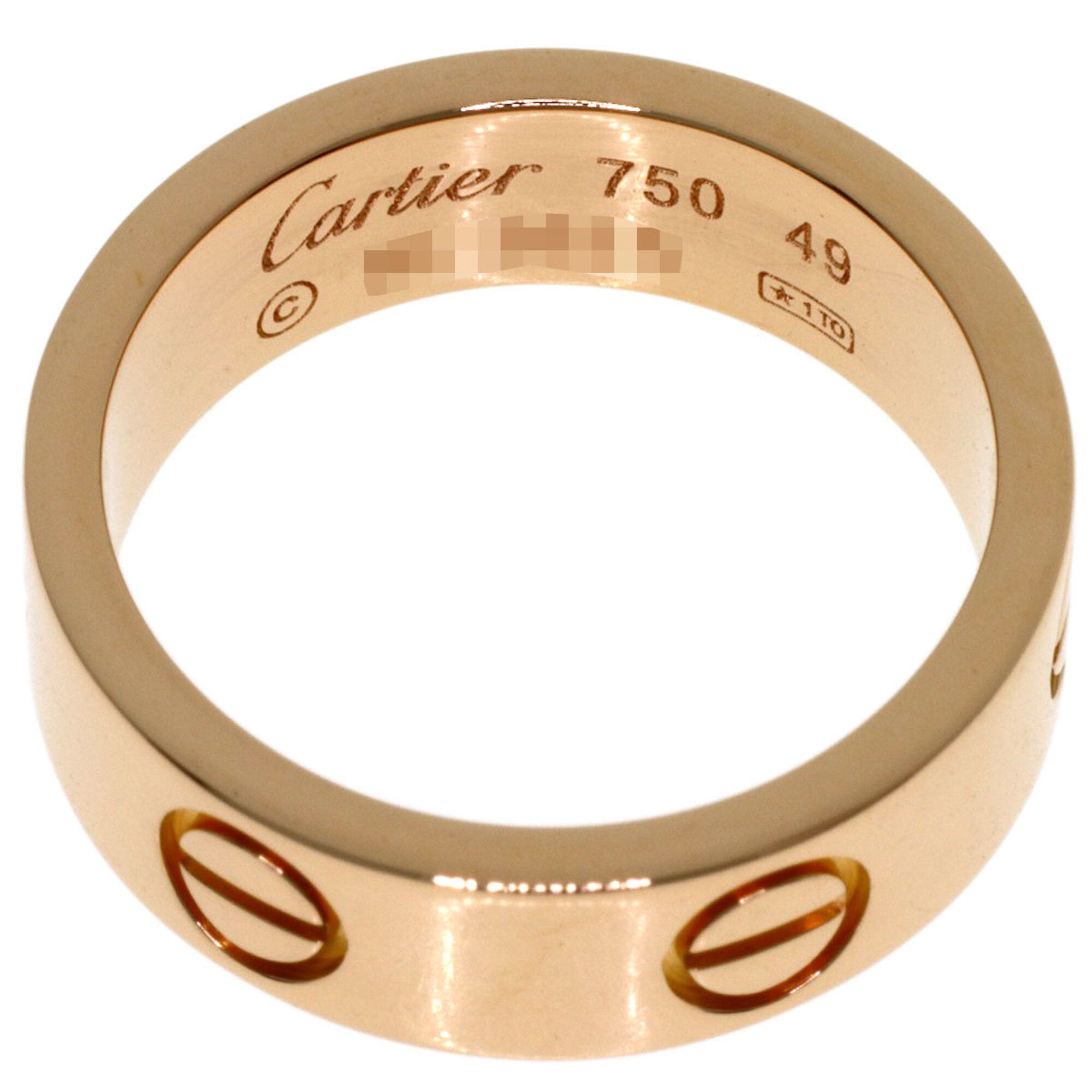 Cartier Pink Gold Pink Gold (18K) Band Ring (Pre-Owned)