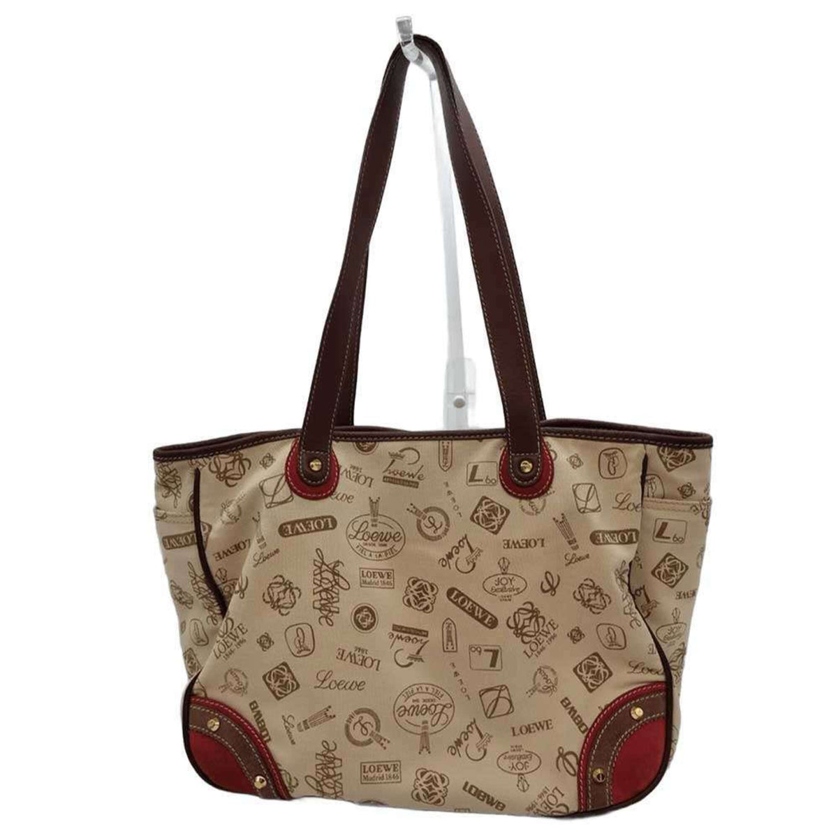 Loewe Beige Canvas Tote Bag (Pre-Owned)