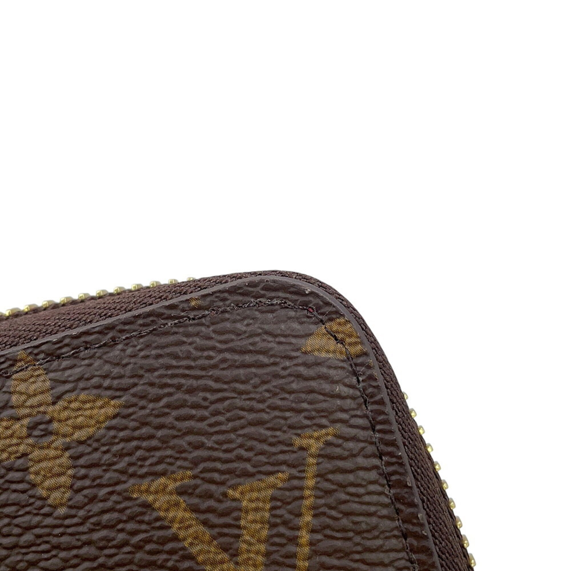 Louis Vuitton Monogram Fuchsia Monogram Long Wallet (Bi-Fold) (Pre-Owned)