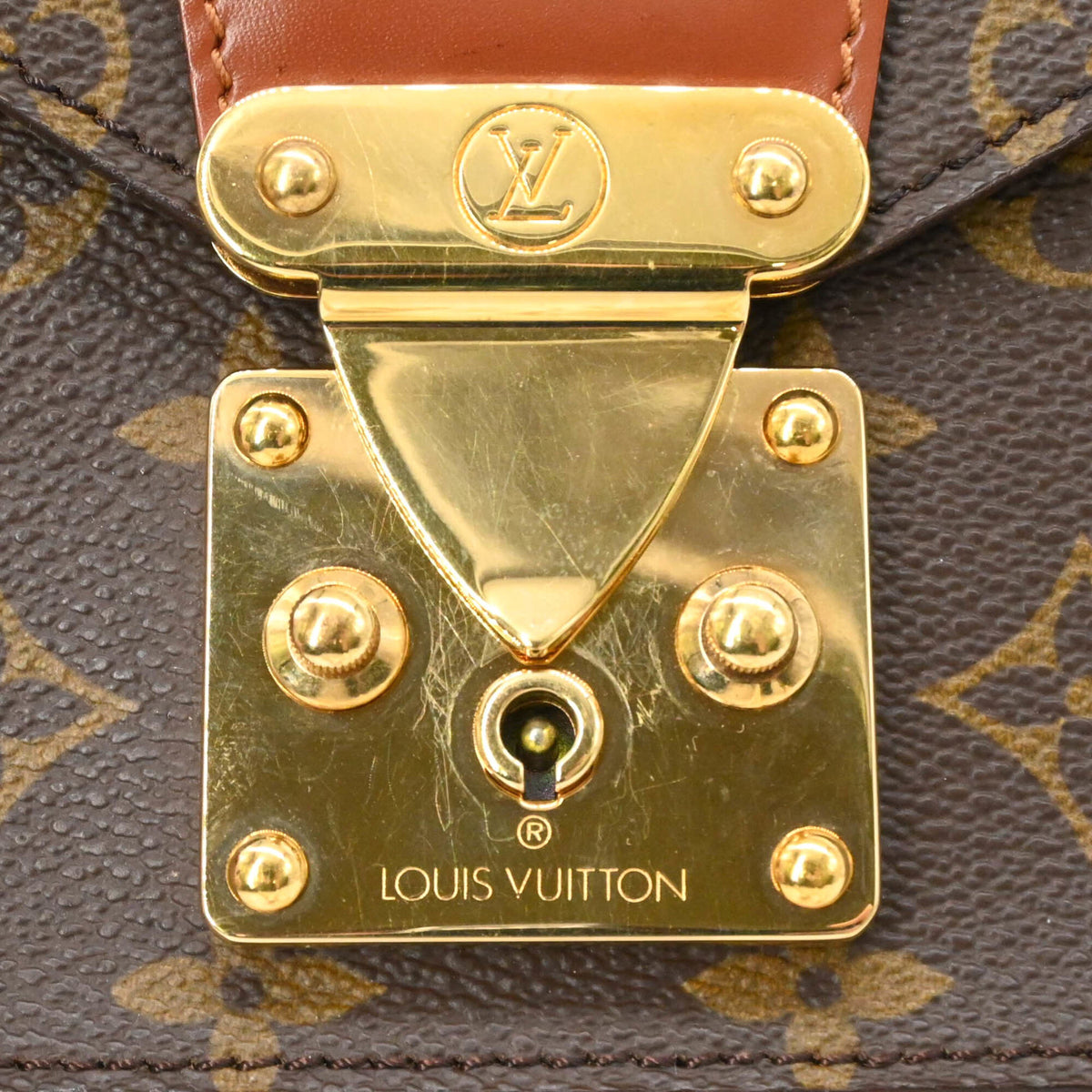 Louis Vuitton Monogram Brown Monogram Handbag Shoulder Bag (Pre-Owned)
