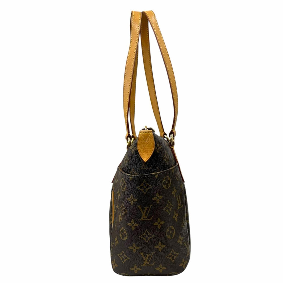 Louis Vuitton Brown Monogram Canvas Tote Bag (Pre-Owned)