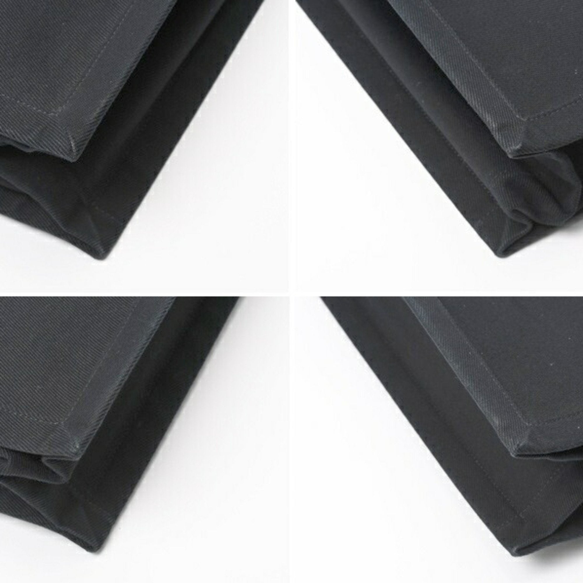 Saint Laurent Black Canvas Tote Bag (Pre-Owned)