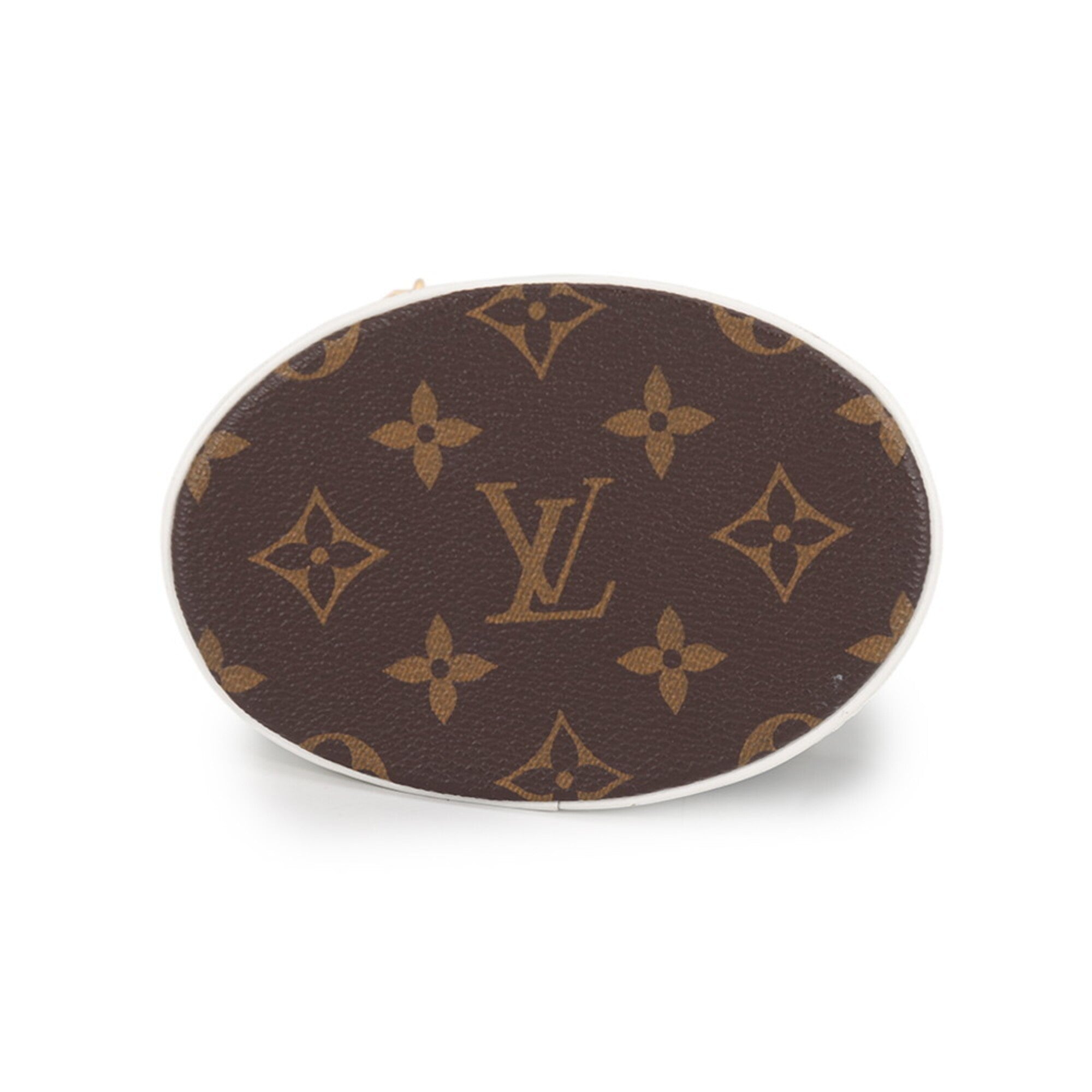 Louis Vuitton Monogram Blanc Brown Monogram Handbag Shoulder Bag (Pre-Owned)