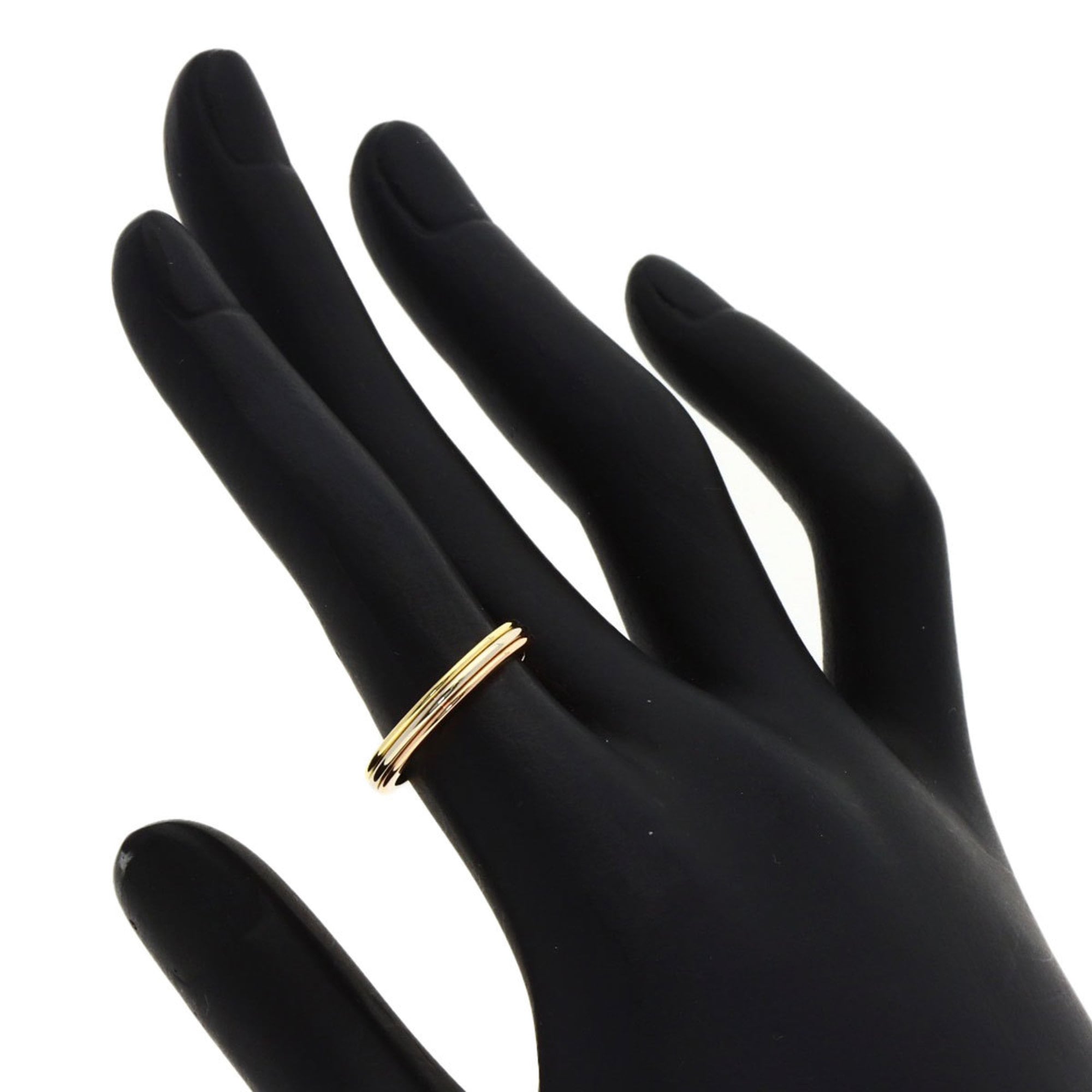 Cartier Yellow Gold (18K) Pink Gold (18K) White Gold (18K) Band Ring (Pre-Owned)