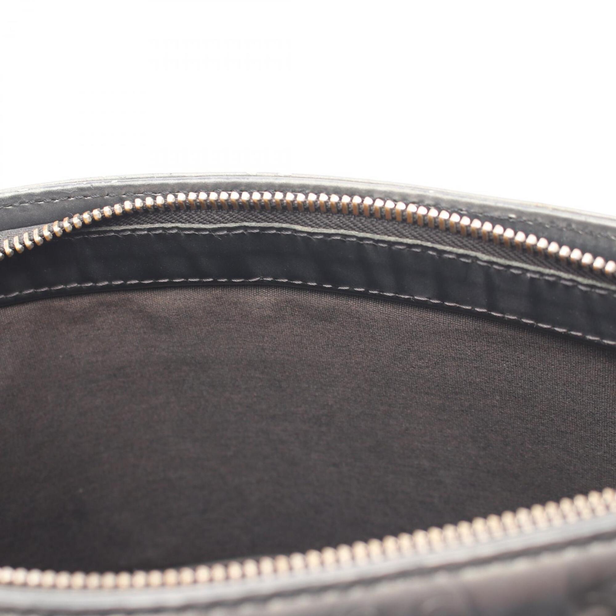 Louis Vuitton Black Noir Monogram Mat Handbag (Pre-Owned)