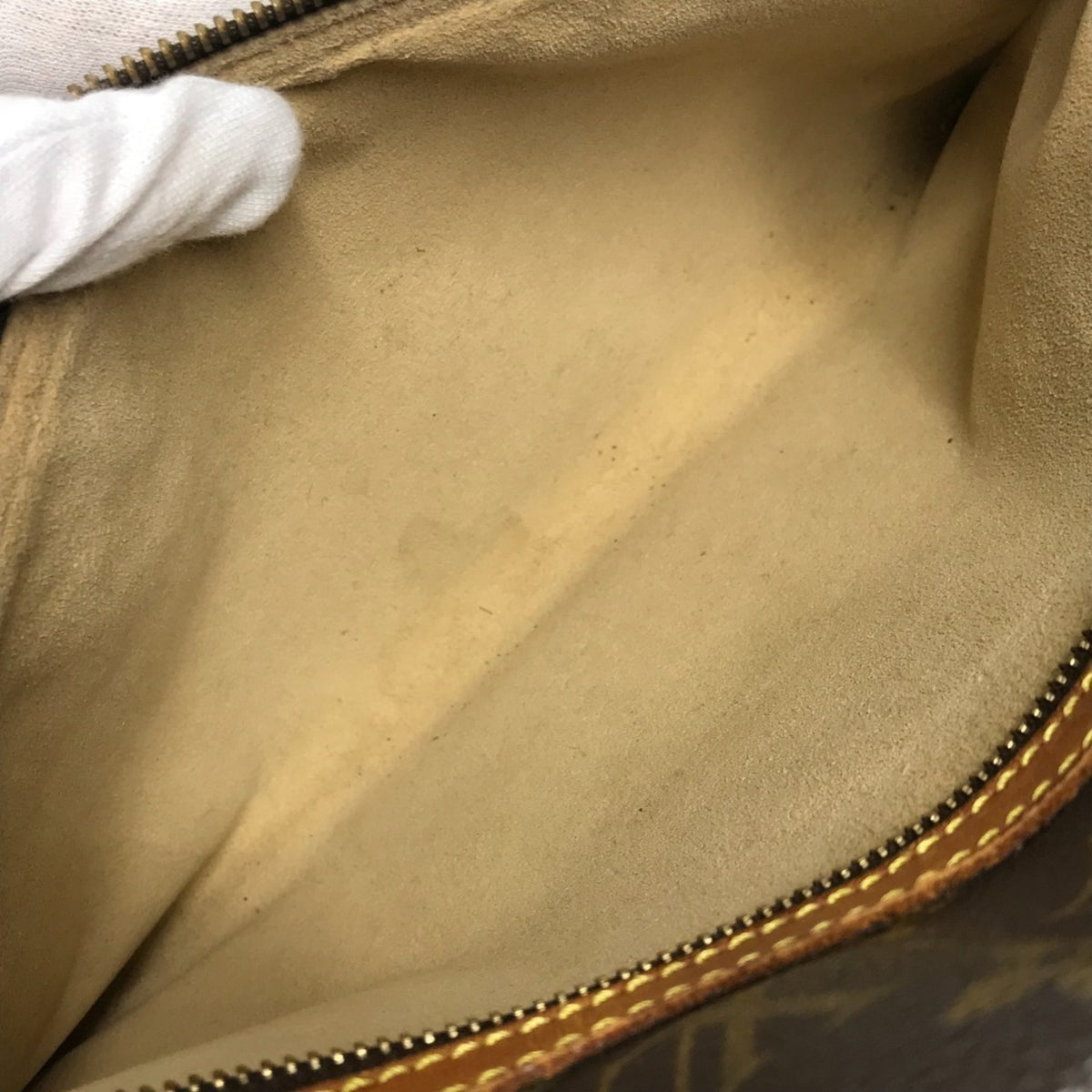 Louis Vuitton Brown Monogram Canvas Shoulder Bag Tote Bag (Pre-Owned)