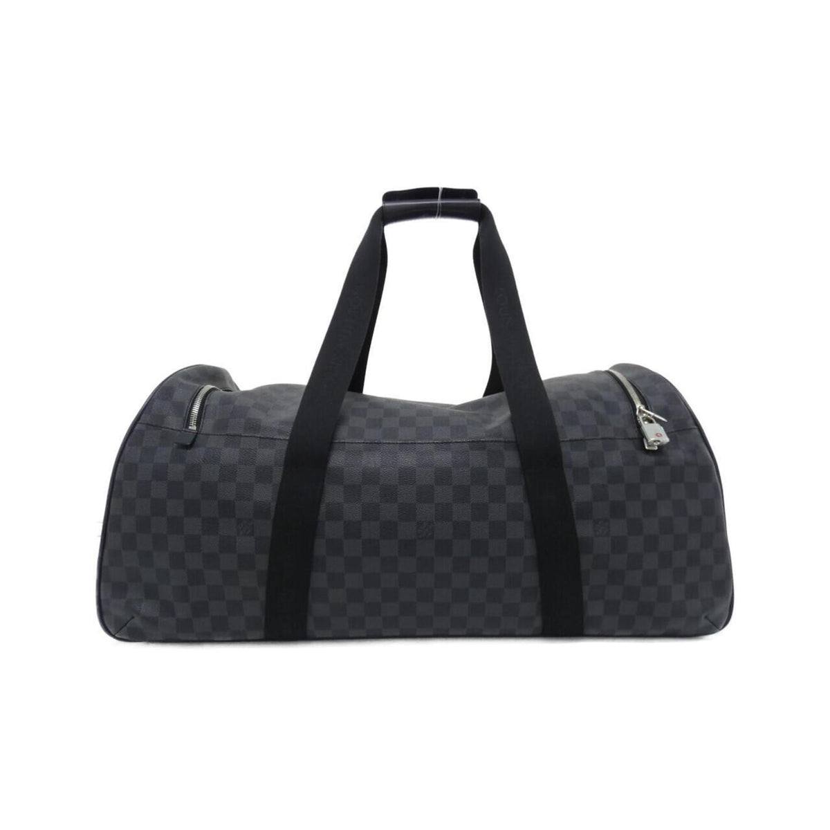 Louis Vuitton Graphite Coated Canvas Boston Bag (Pre-Owned)