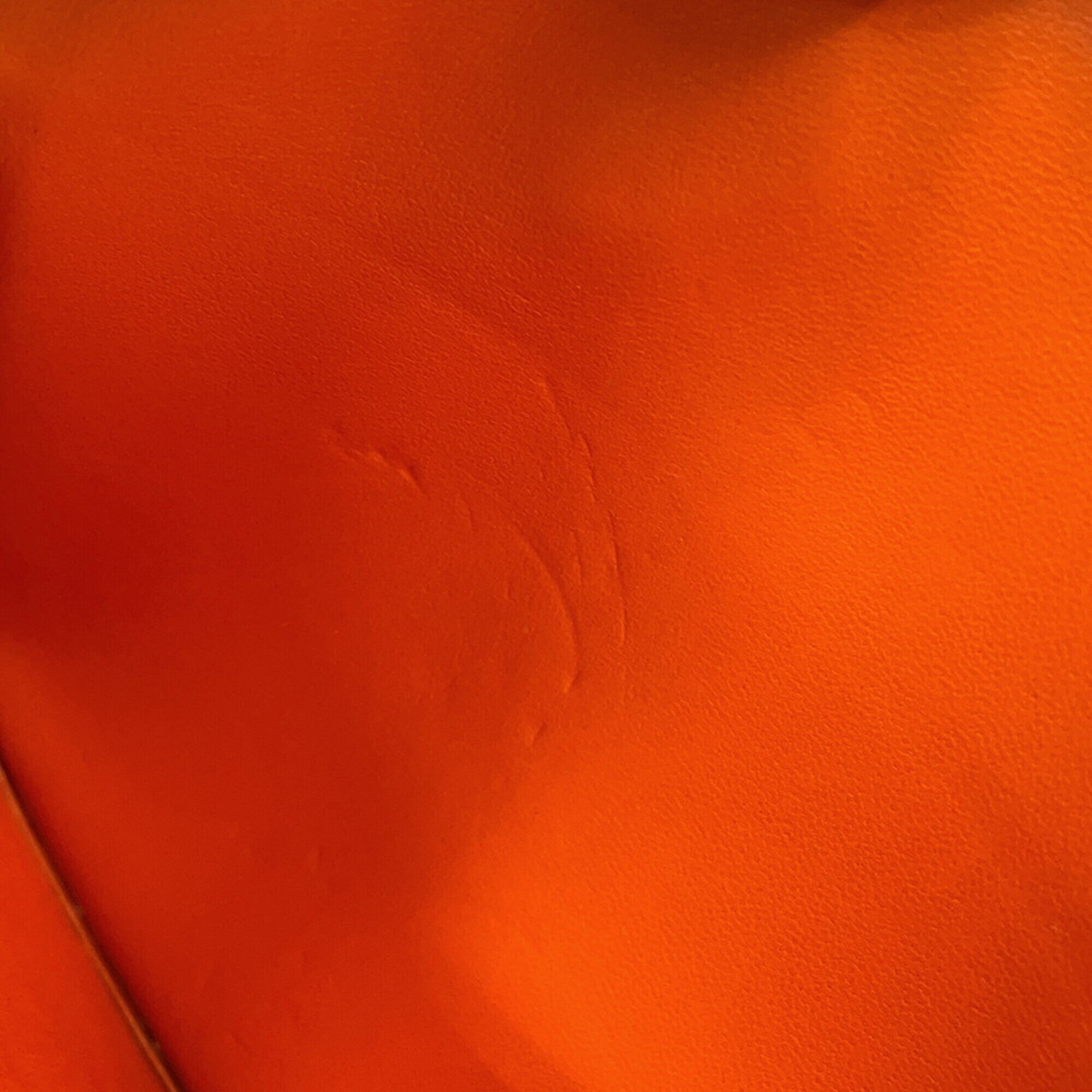 Hermes Plume Orange Epsom Leather Handbag (Pre-Owned)