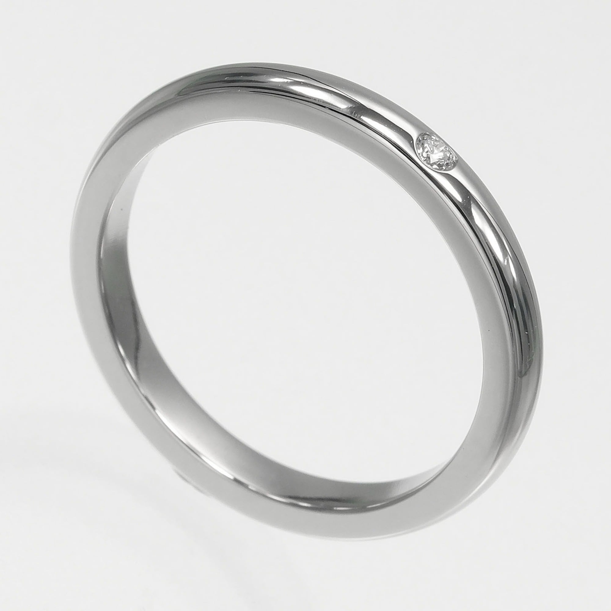 Tiffany Platinum 950 Band Ring (Pre-Owned)