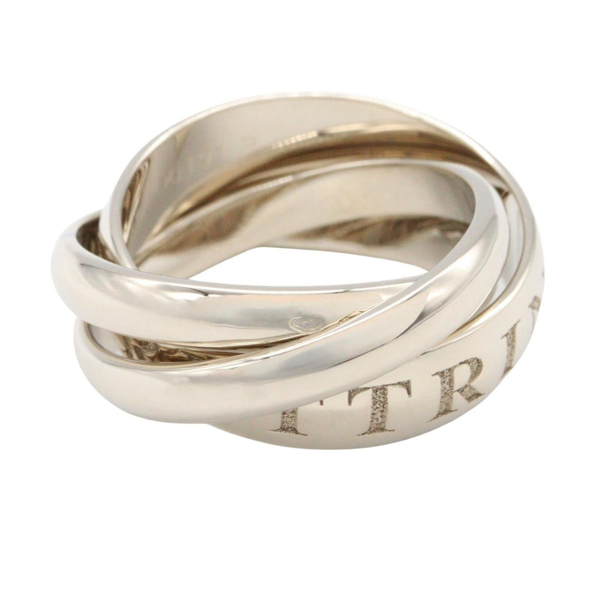 Cartier Silver White Gold (18K) Band Ring (Pre-Owned)