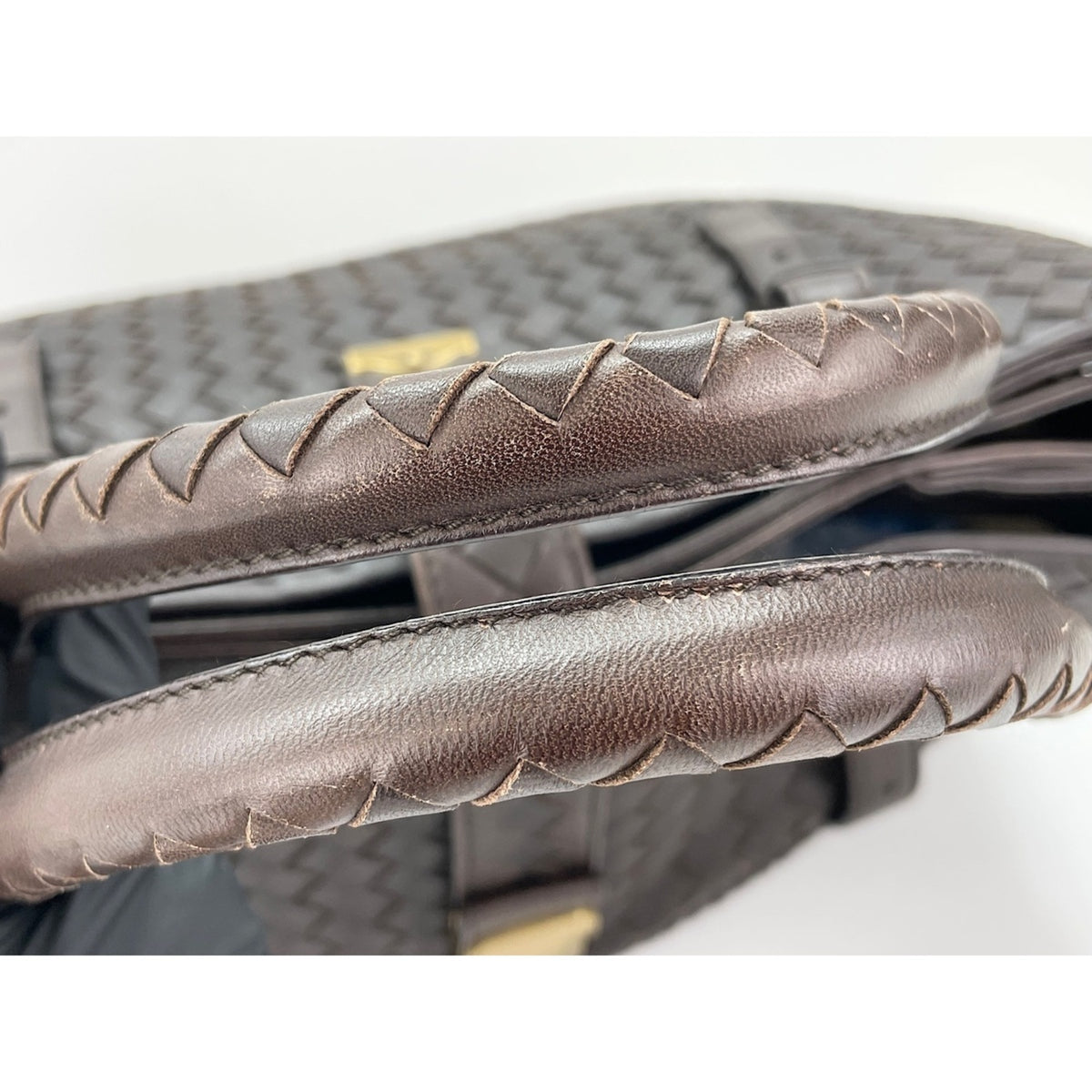 Bottega Veneta Brown Leather Tote Bag (Pre-Owned)