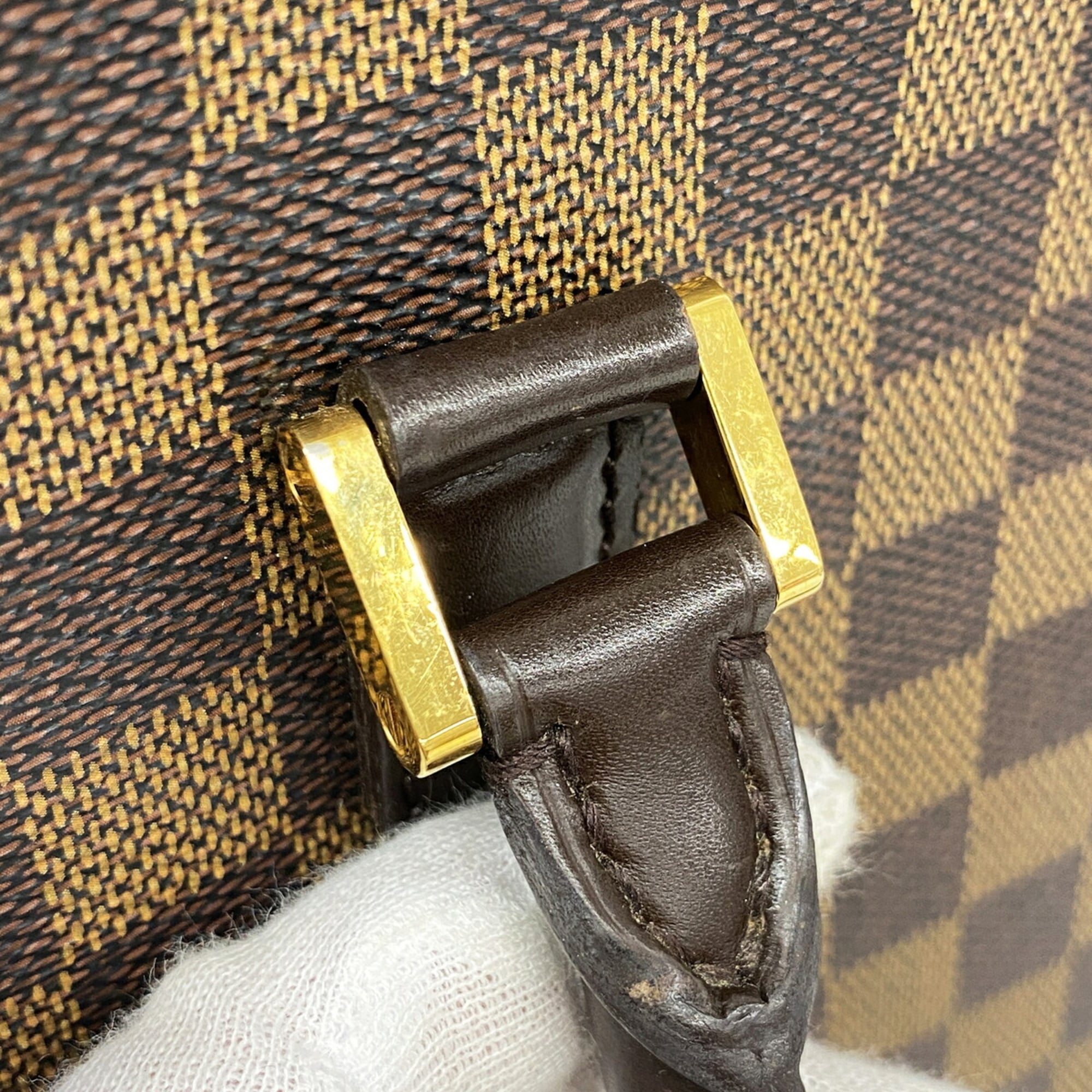 Louis Vuitton Ebene Handbag (Pre-Owned)