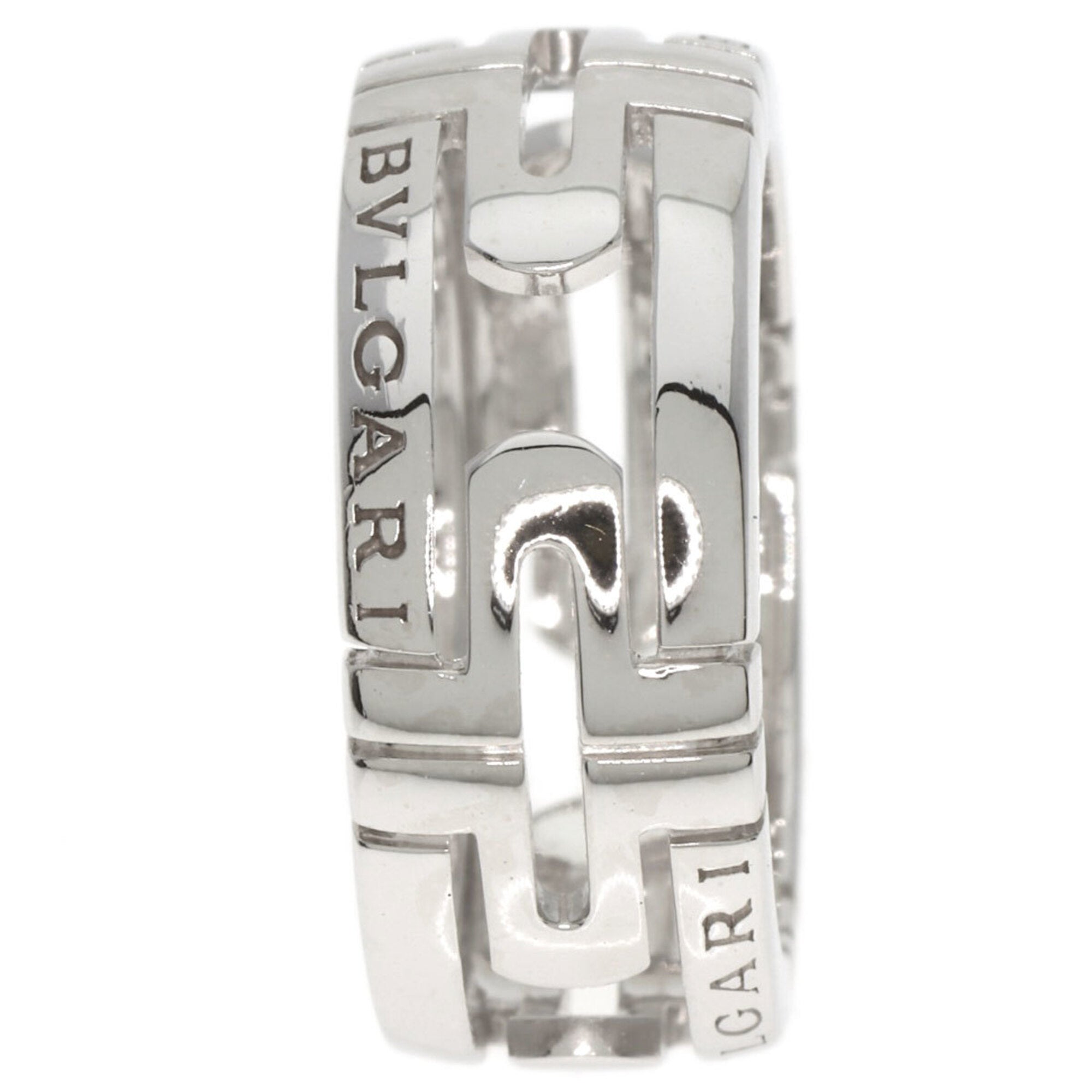 Bvlgari White Gold (18K) Band Ring (Pre-Owned)
