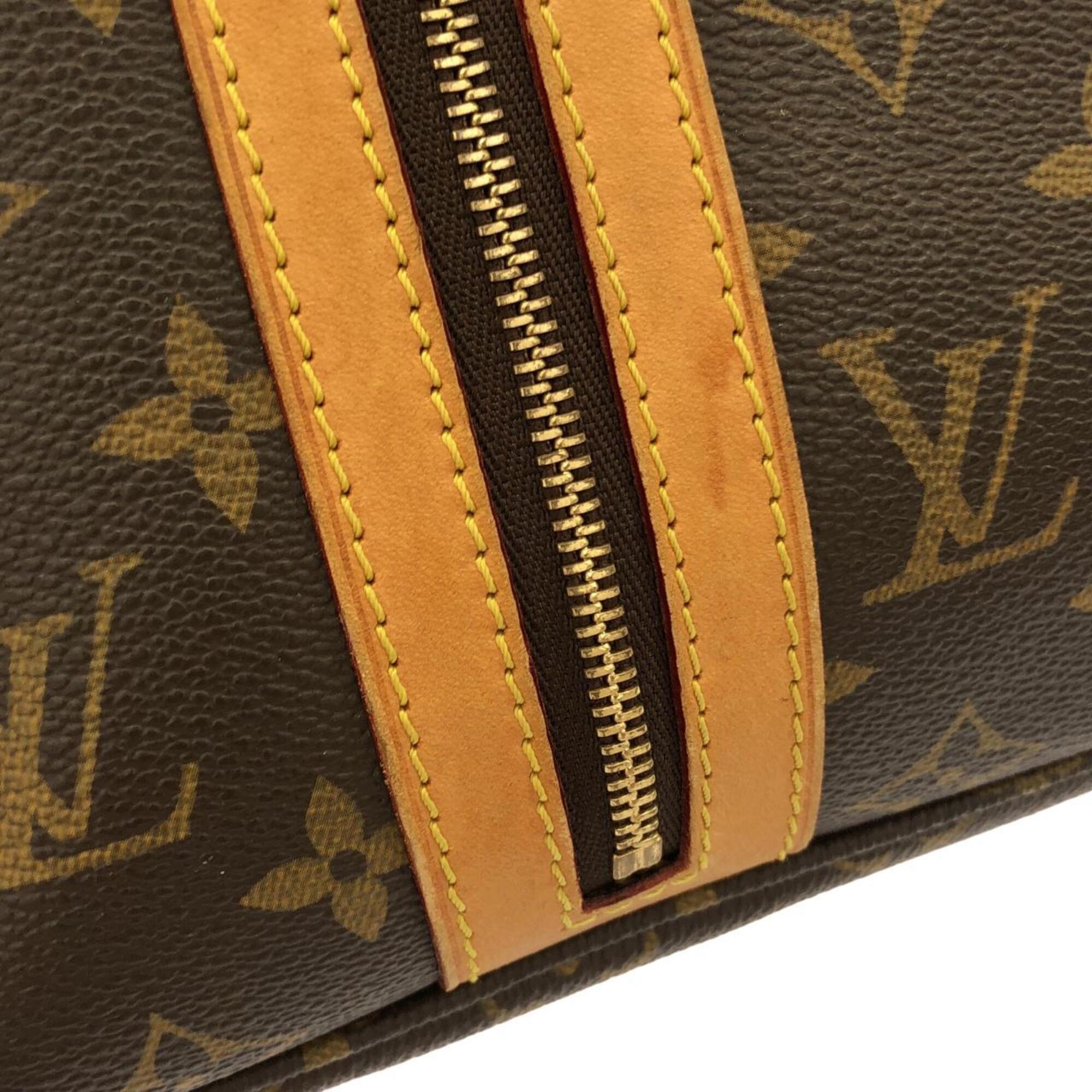 Louis Vuitton Monogram Marron Coated Canvas Handbag (Pre-Owned)