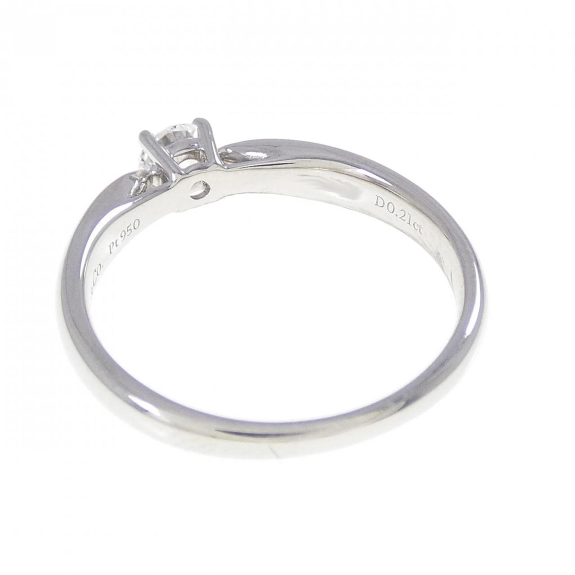 Tiffany Platinum 950 Band Ring (Pre-Owned)