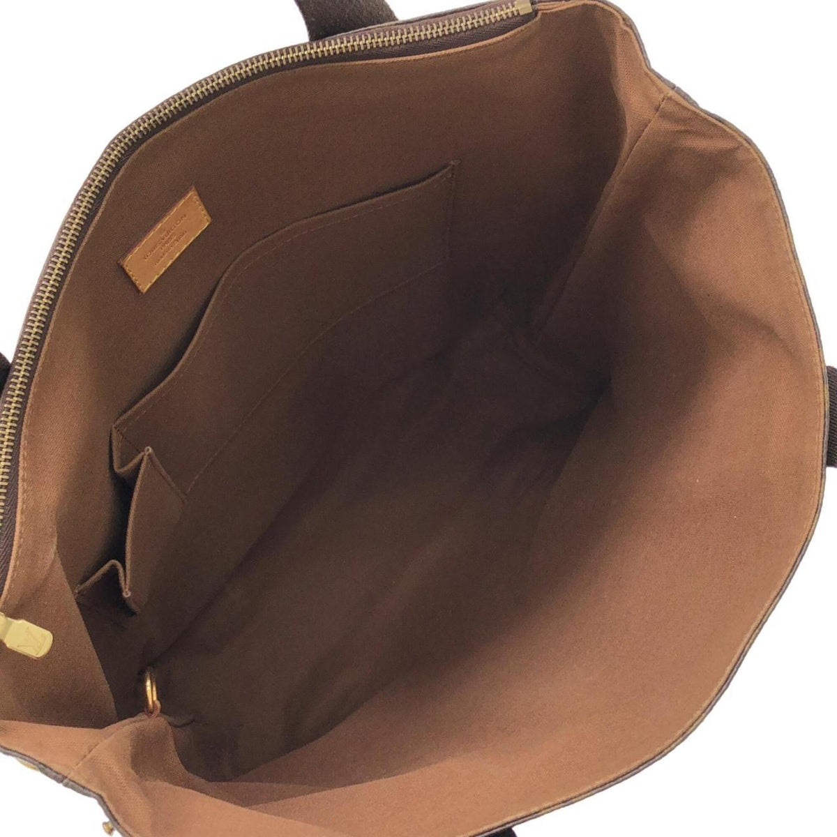 Louis Vuitton Marron Monogram Coated Canvas Handbag (Pre-Owned)