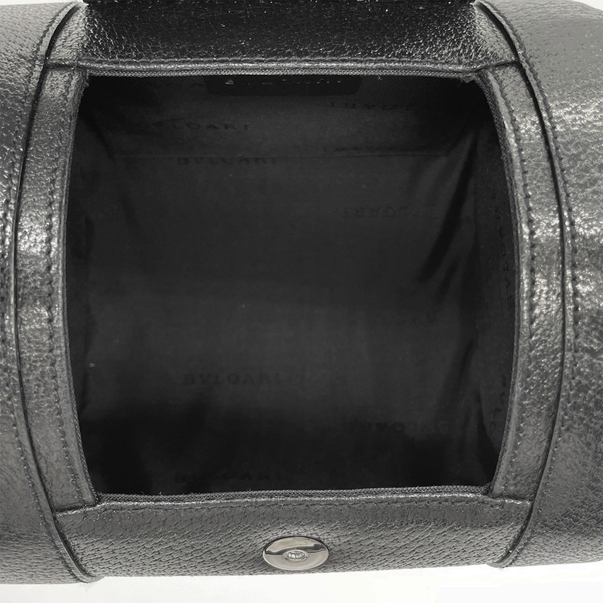 Bvlgari Black Leather Handbag (Pre-Owned)
