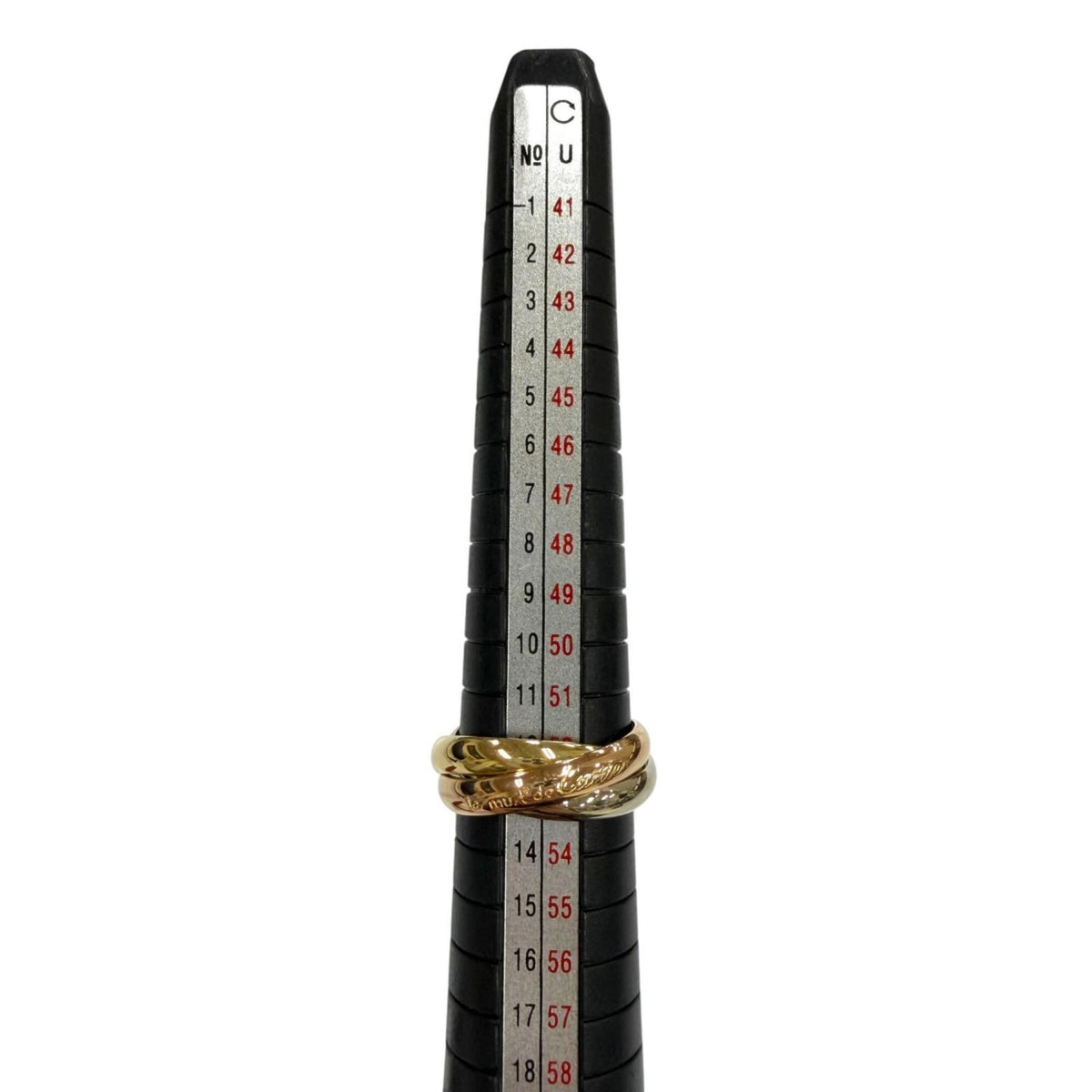 Cartier Pink Gold White Gold Yellow Gold Yellow Gold (18K) Pink Gold (18K) White Gold (18K) Band Ring (Pre-Owned)
