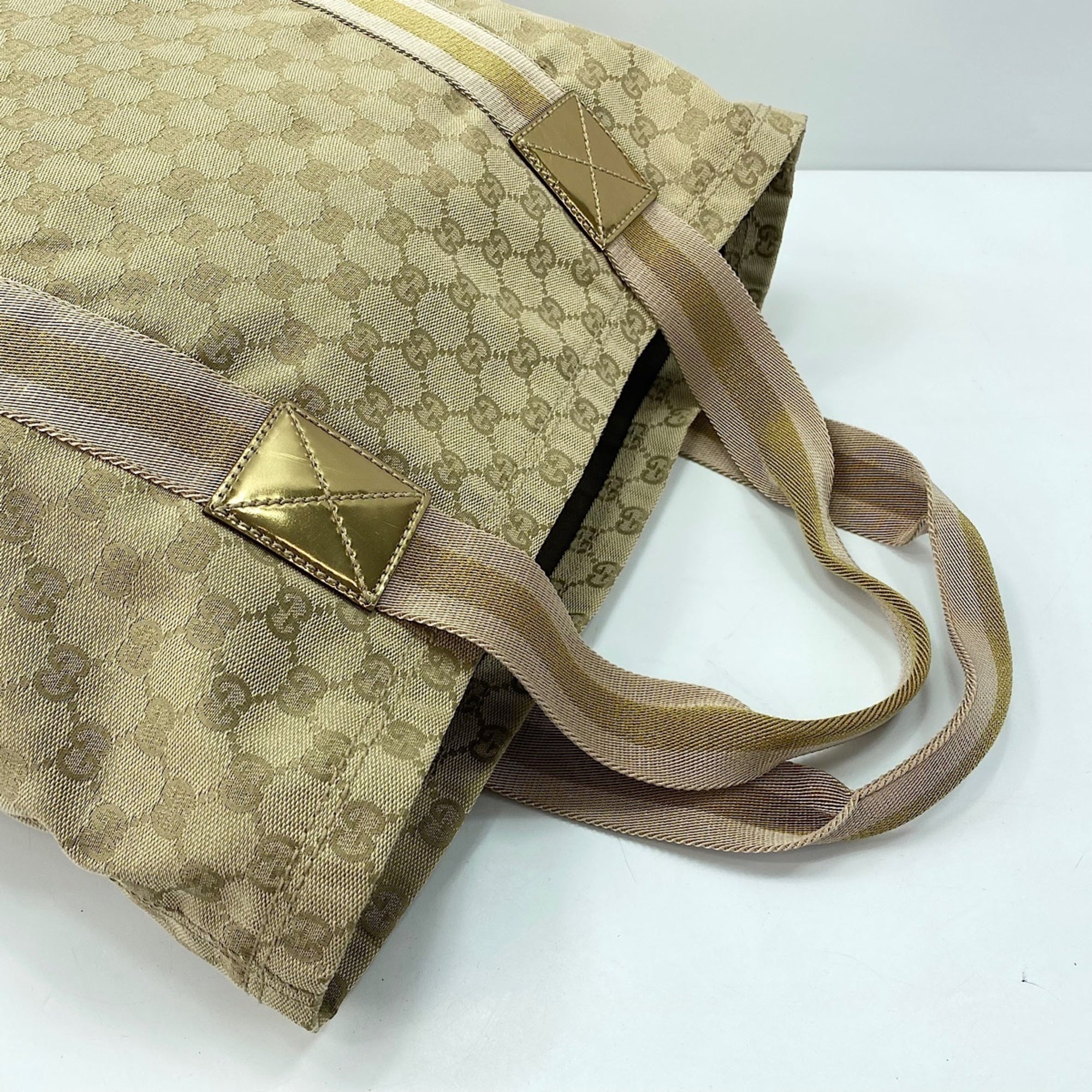 Gucci Beige Tote Bag (Pre-Owned)