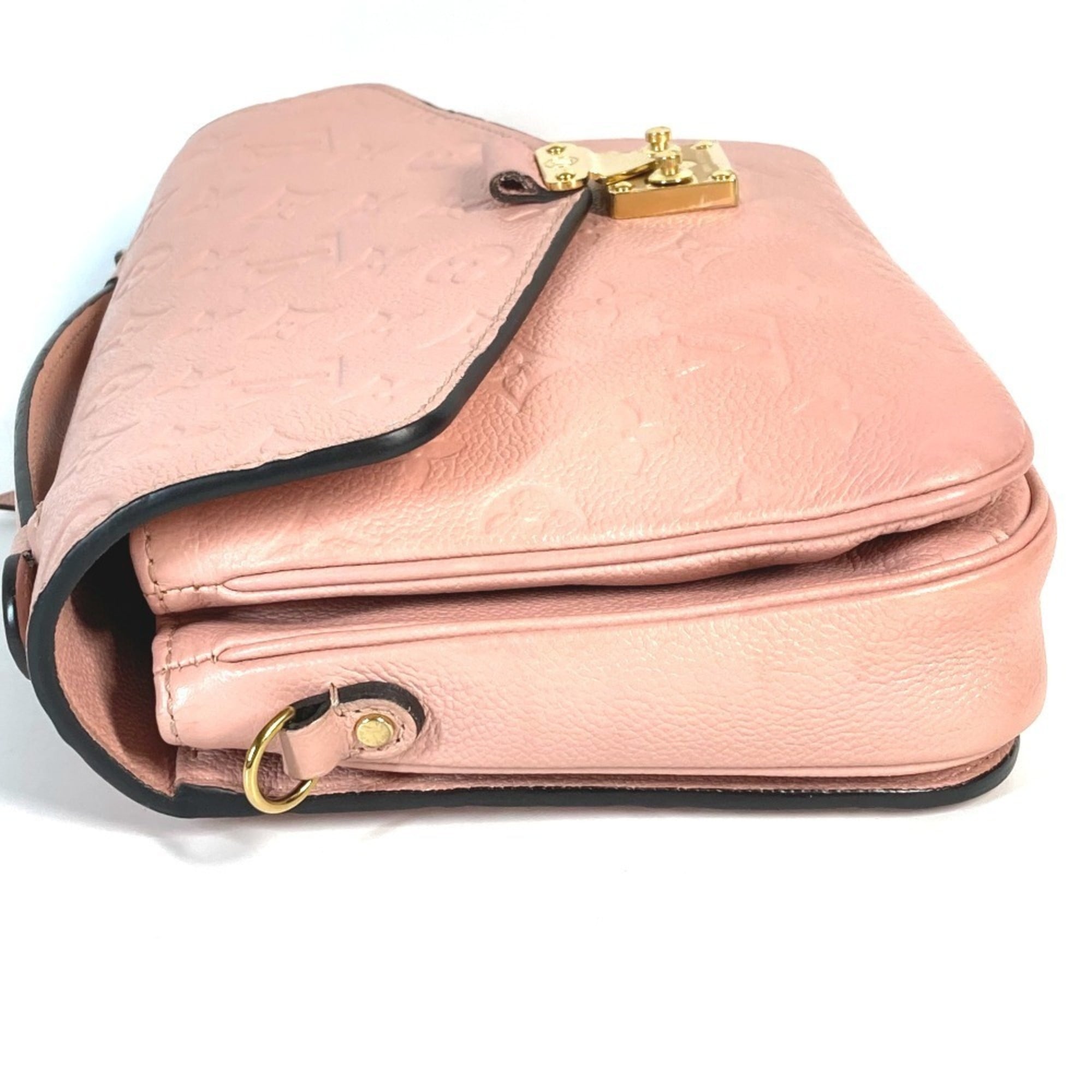 Louis Vuitton Pink Rose Poudre Monogram Empreinte Handbag Shoulder Bag (Pre-Owned)