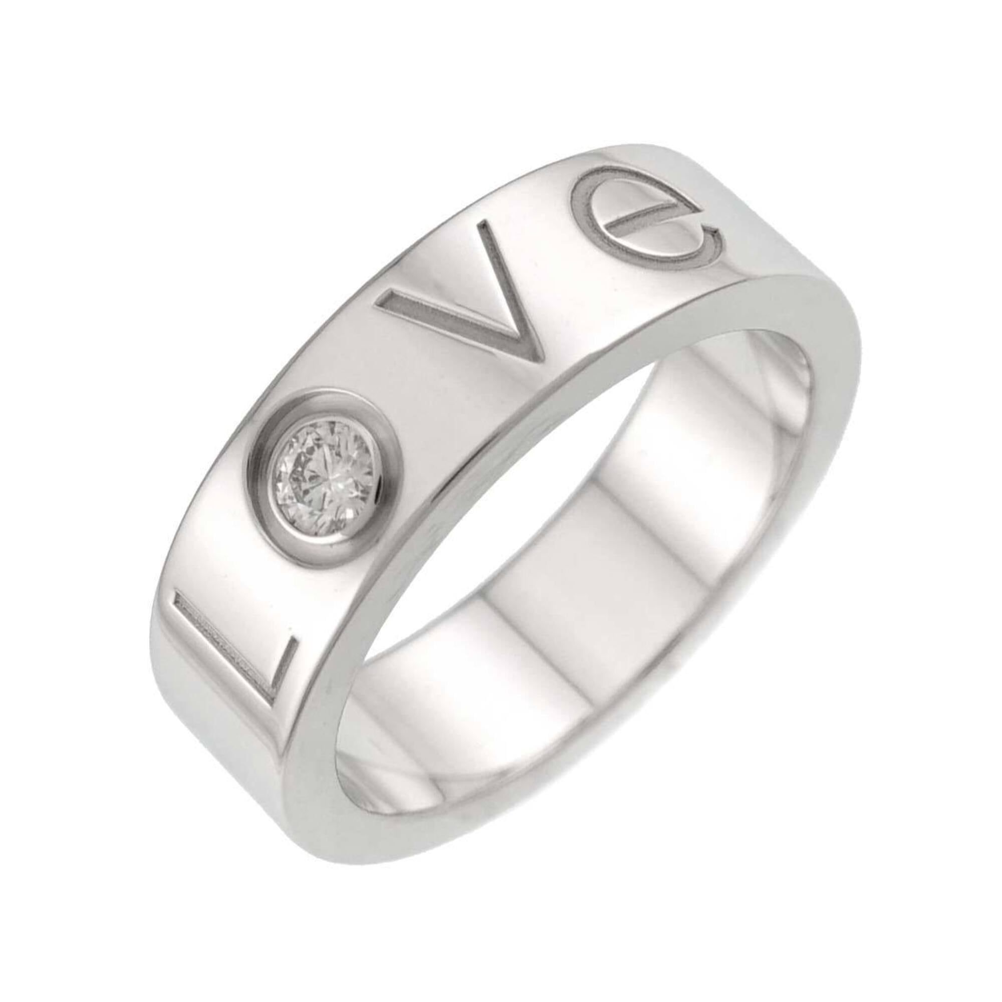Cartier White Gold (18K) Band Ring (Pre-Owned)