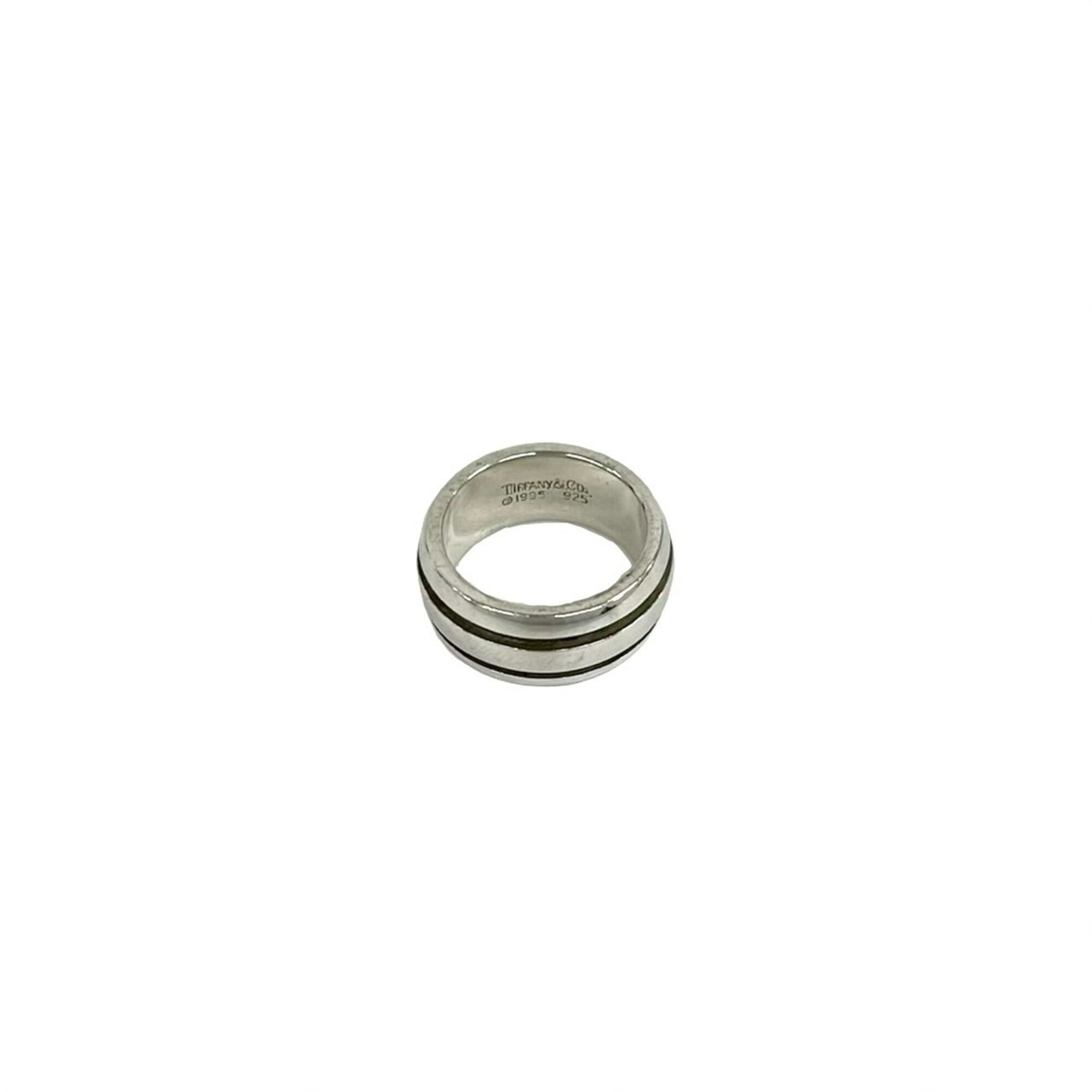 Tiffany Silver Silver 925 Band Ring (Pre-Owned)