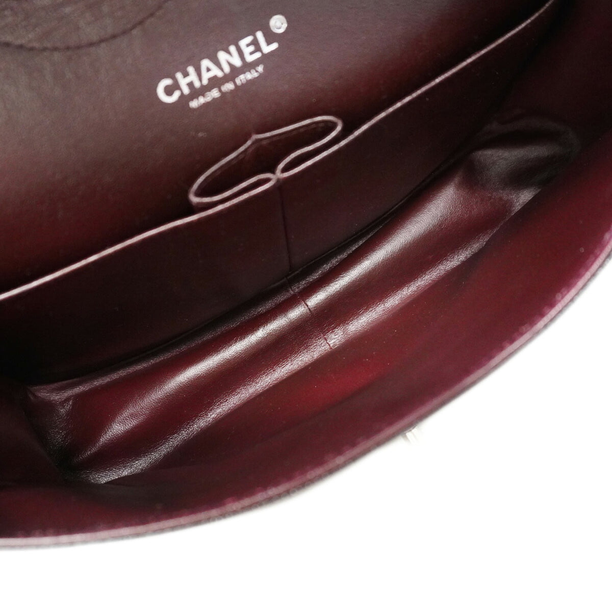 Chanel Black Grained Calfskin Shoulder Bag (Pre-Owned)