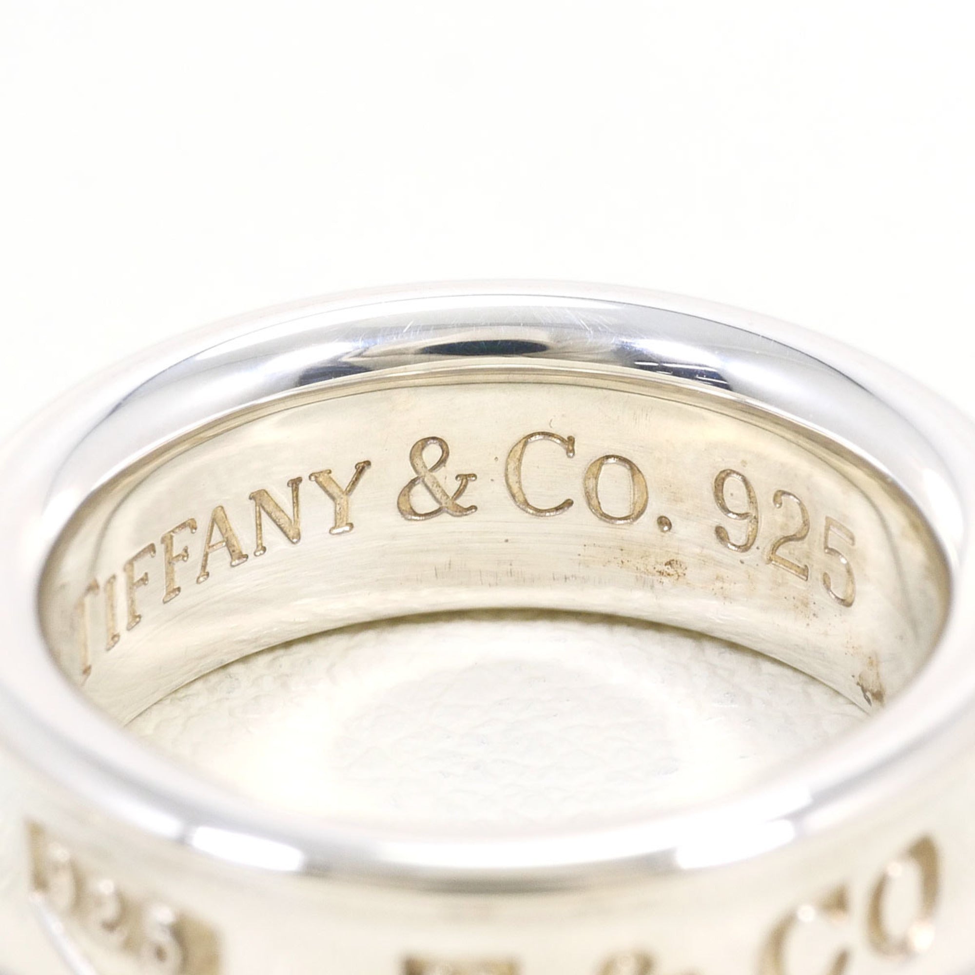 Tiffany Silver 925 Band Ring (Pre-Owned)