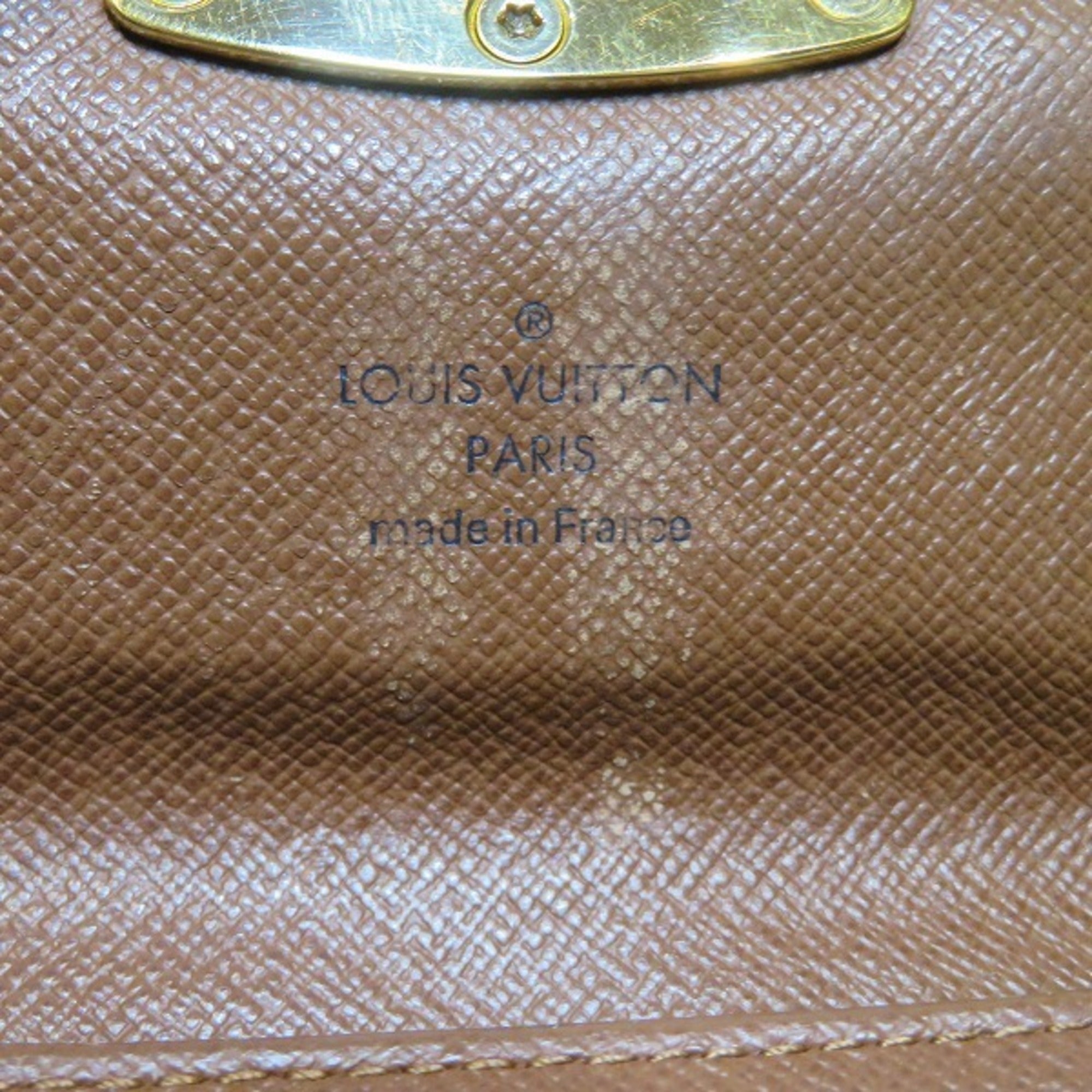 Louis Vuitton Monogram Brown Monogram Long Wallet (Bi-Fold) (Pre-Owned)
