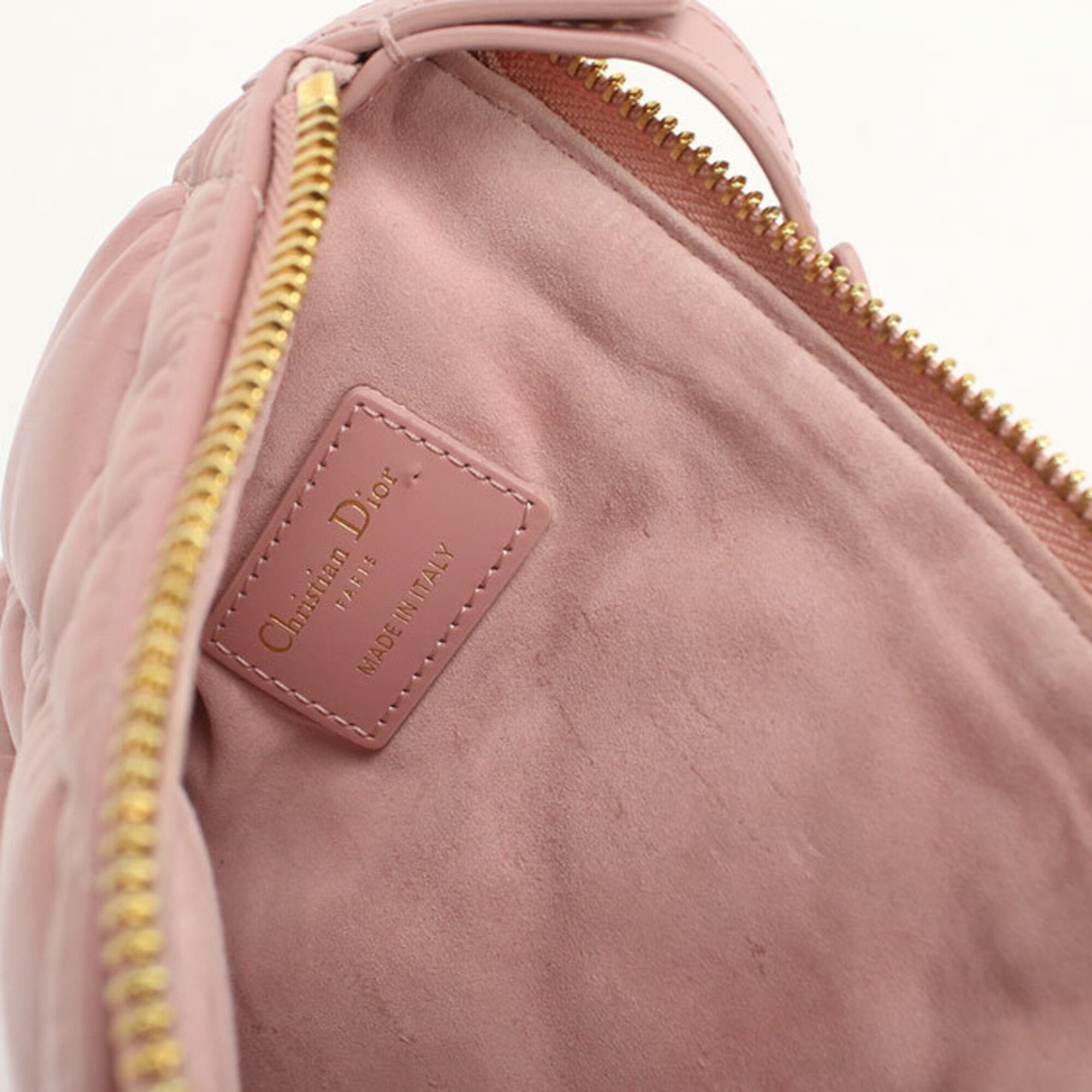 Christian Dior Pink Leather Shoulder Bag (Pre-Owned)