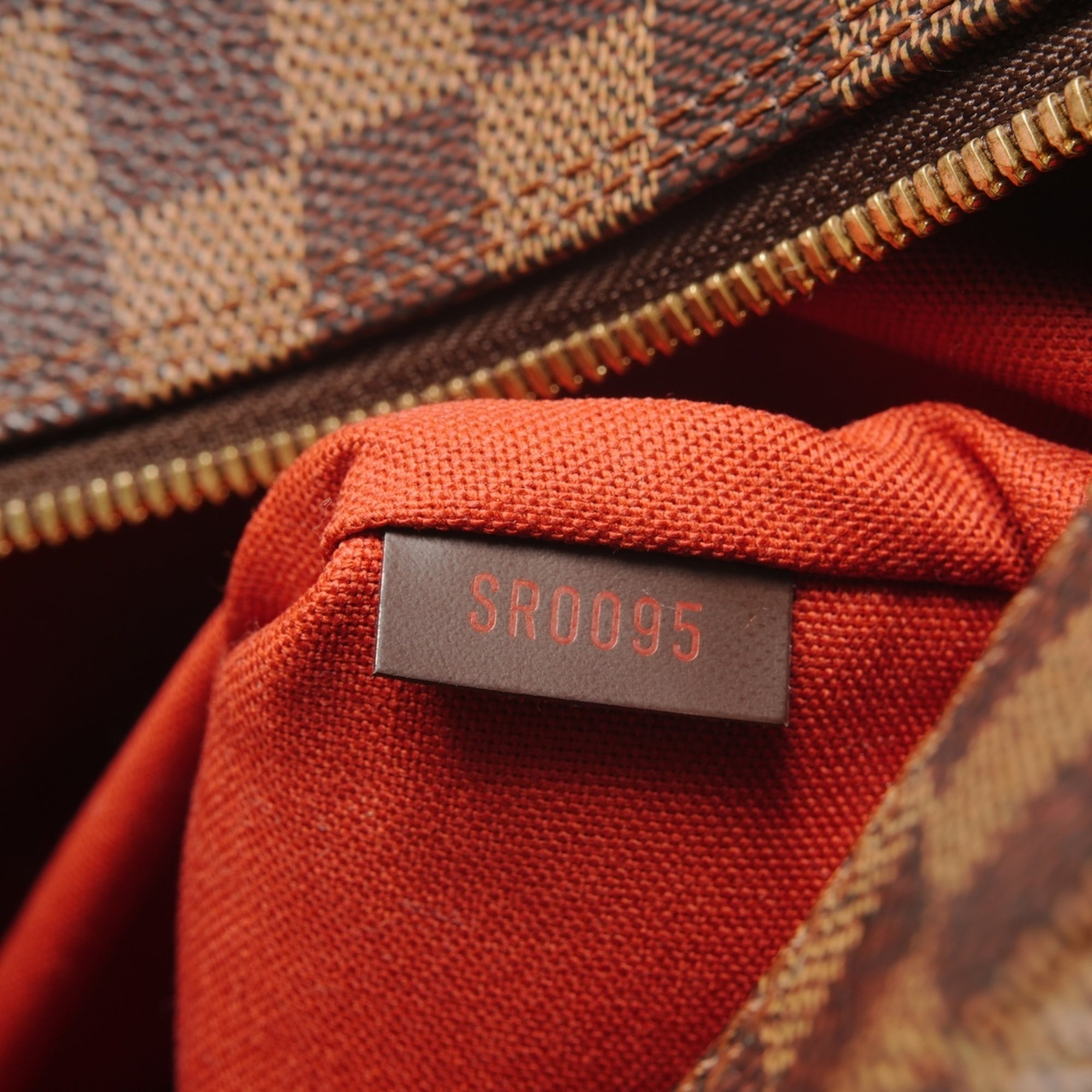 Louis Vuitton Damier Brown Damier Canvas Shoulder Bag (Pre-Owned)