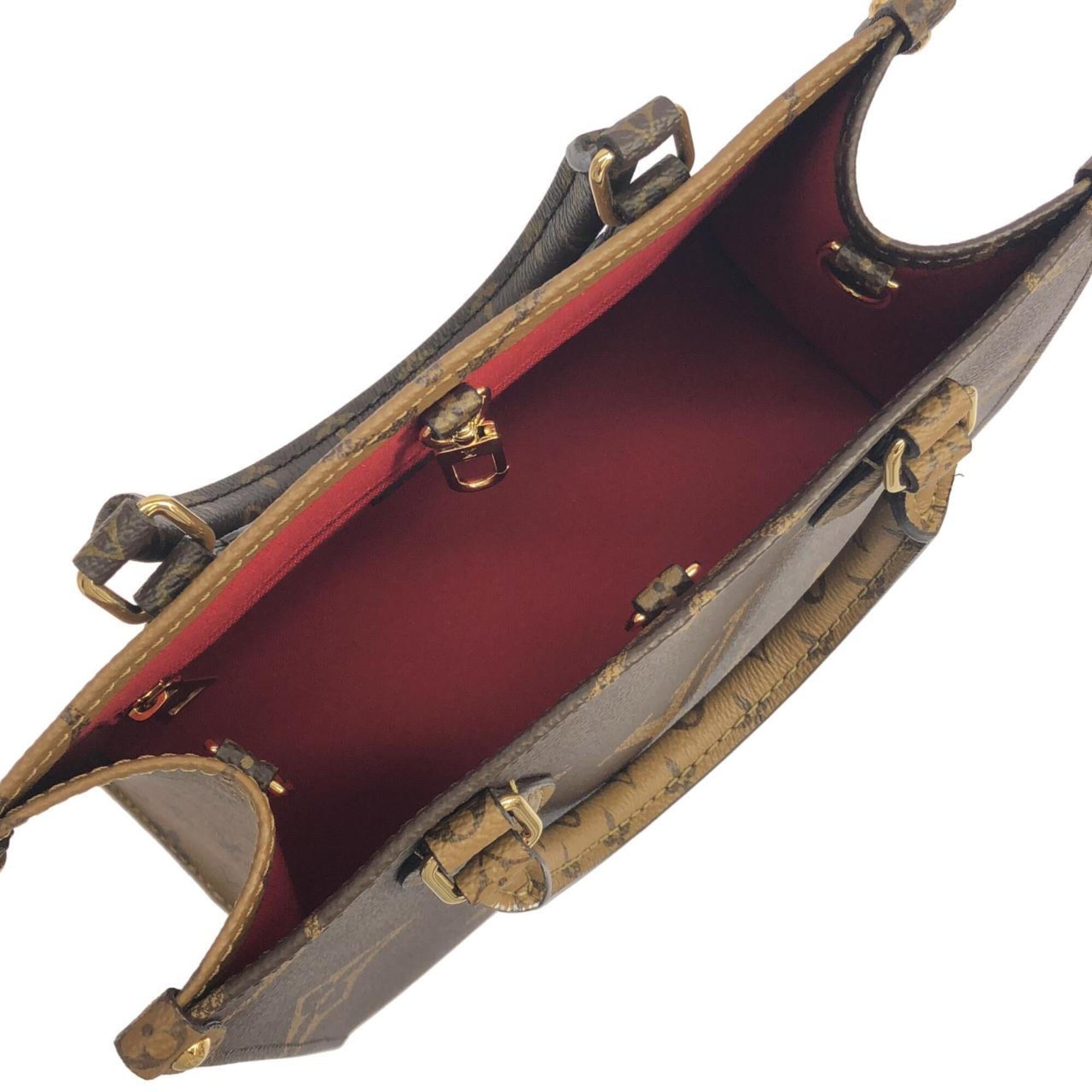 Louis Vuitton Marron Coated Canvas Handbag (Pre-Owned)