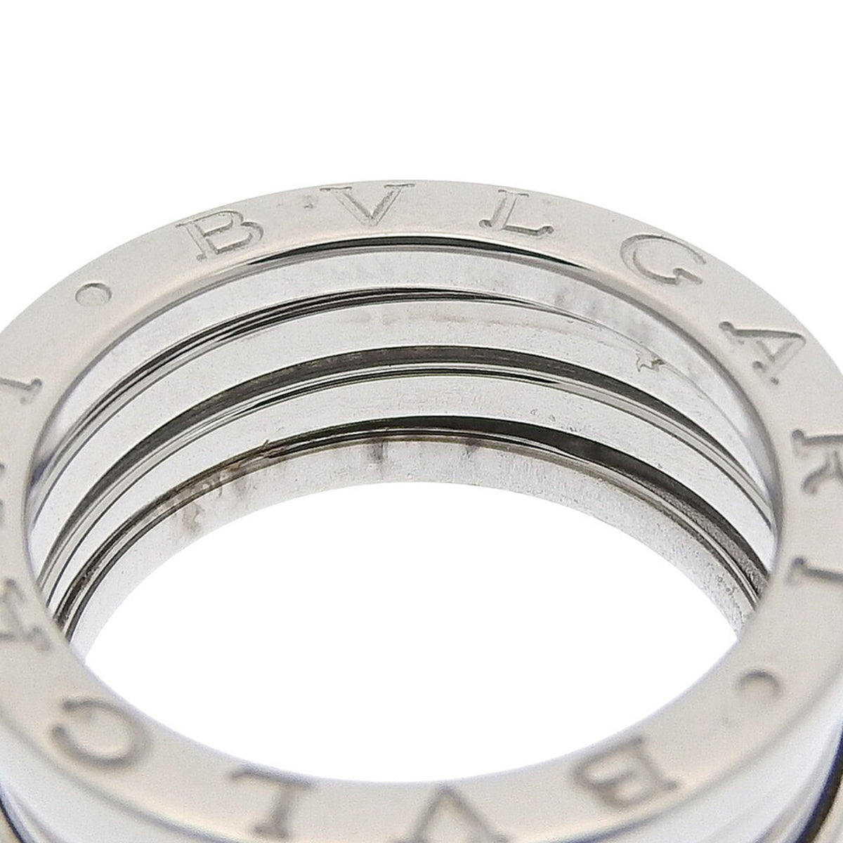 Bvlgari White Gold White Gold (18K) Band Ring (Pre-Owned)