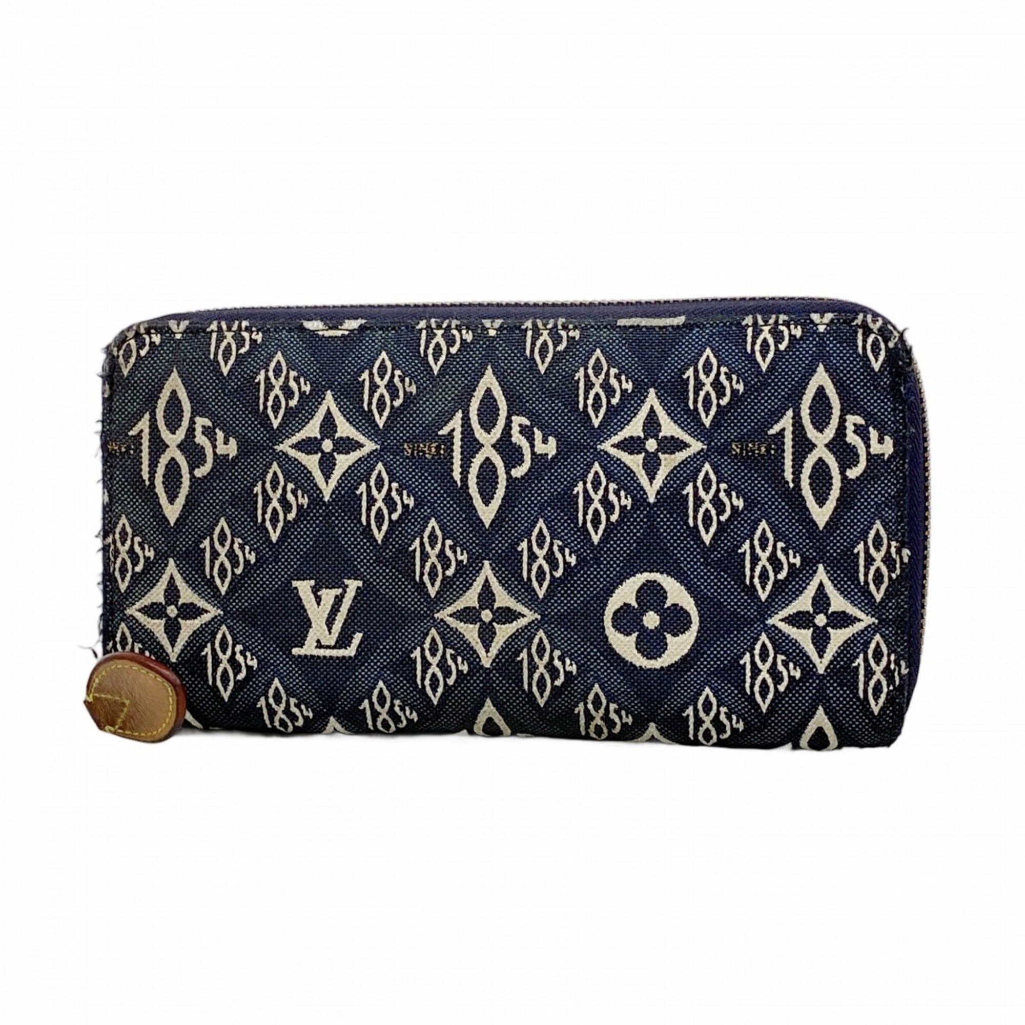 Louis Vuitton Blue Long Wallet (Bi-Fold) (Pre-Owned)
