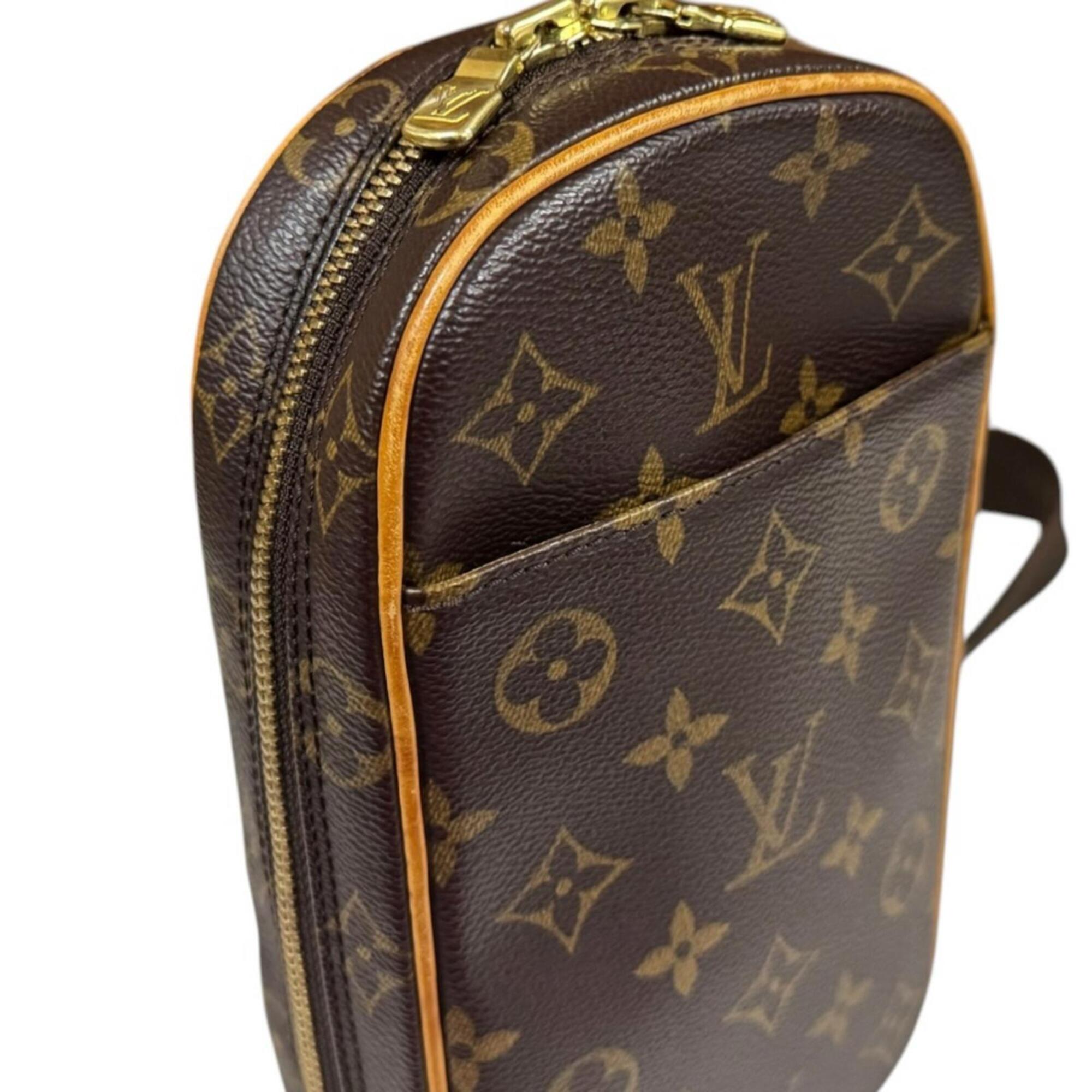 Louis Vuitton Brown Monogram Canvas Backpack (Pre-Owned)