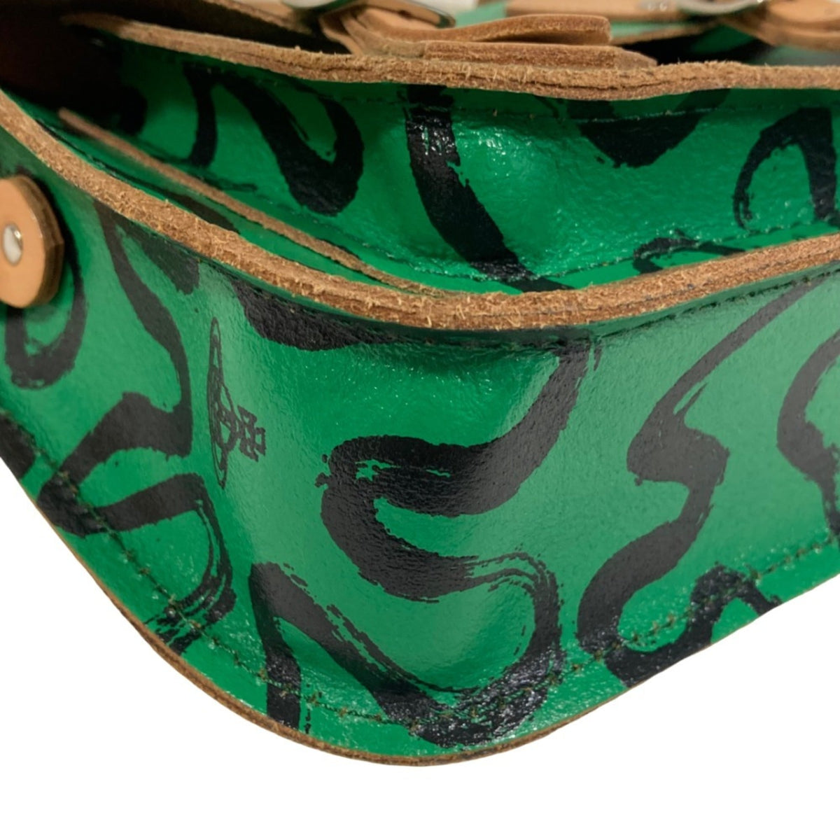 Vivienne Westwood Green Shoulder Bag (Pre-Owned)