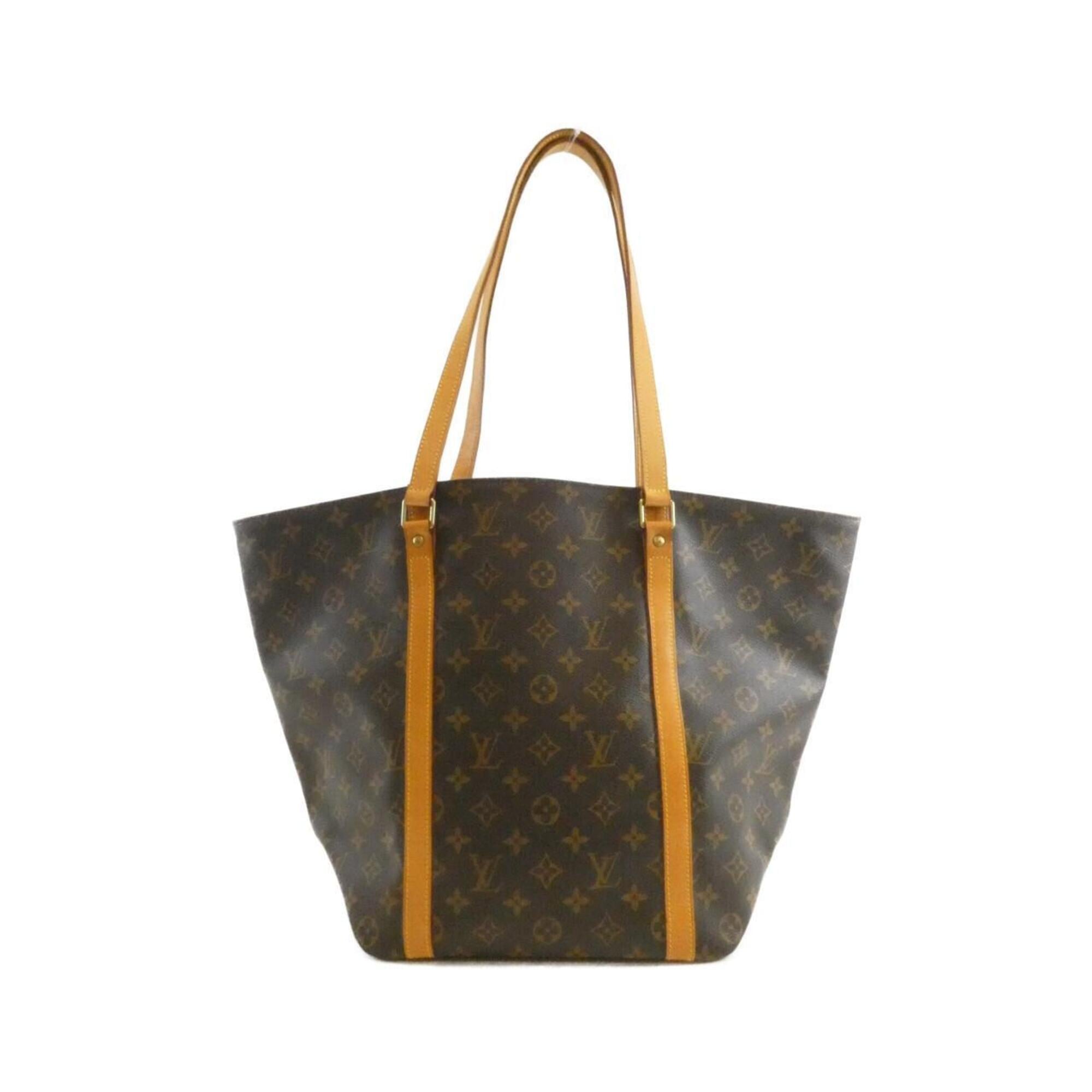 Louis Vuitton Brown Coated Canvas Handbag (Pre-Owned)