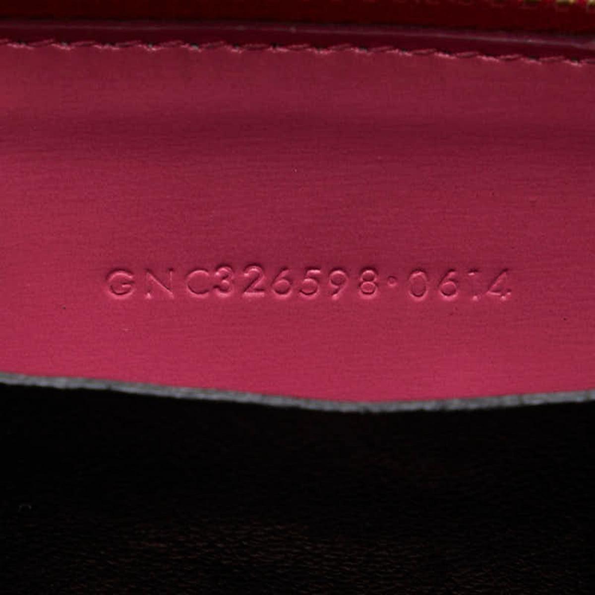 Saint Laurent Pink Leather Coin Purse/Coin Case (Pre-Owned)