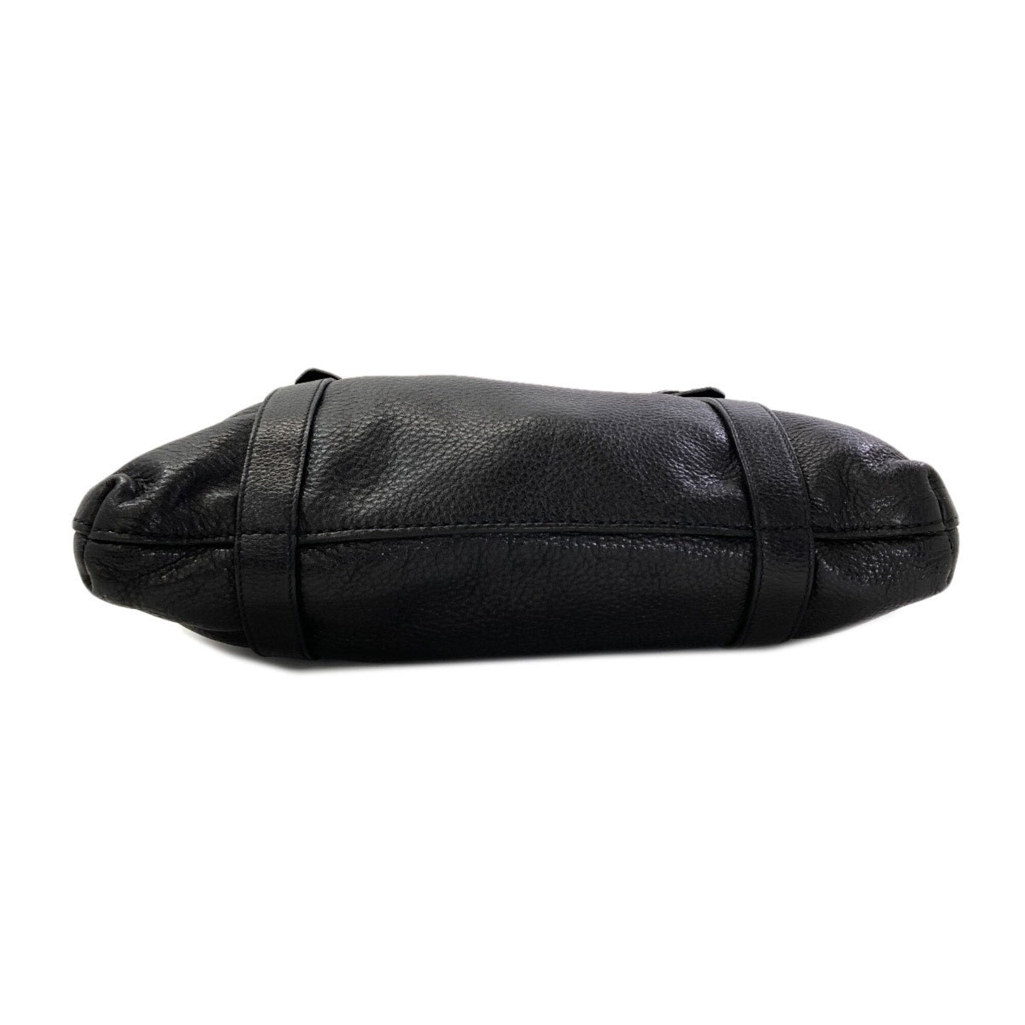 Prada Black Leather Tote Bag (Pre-Owned)