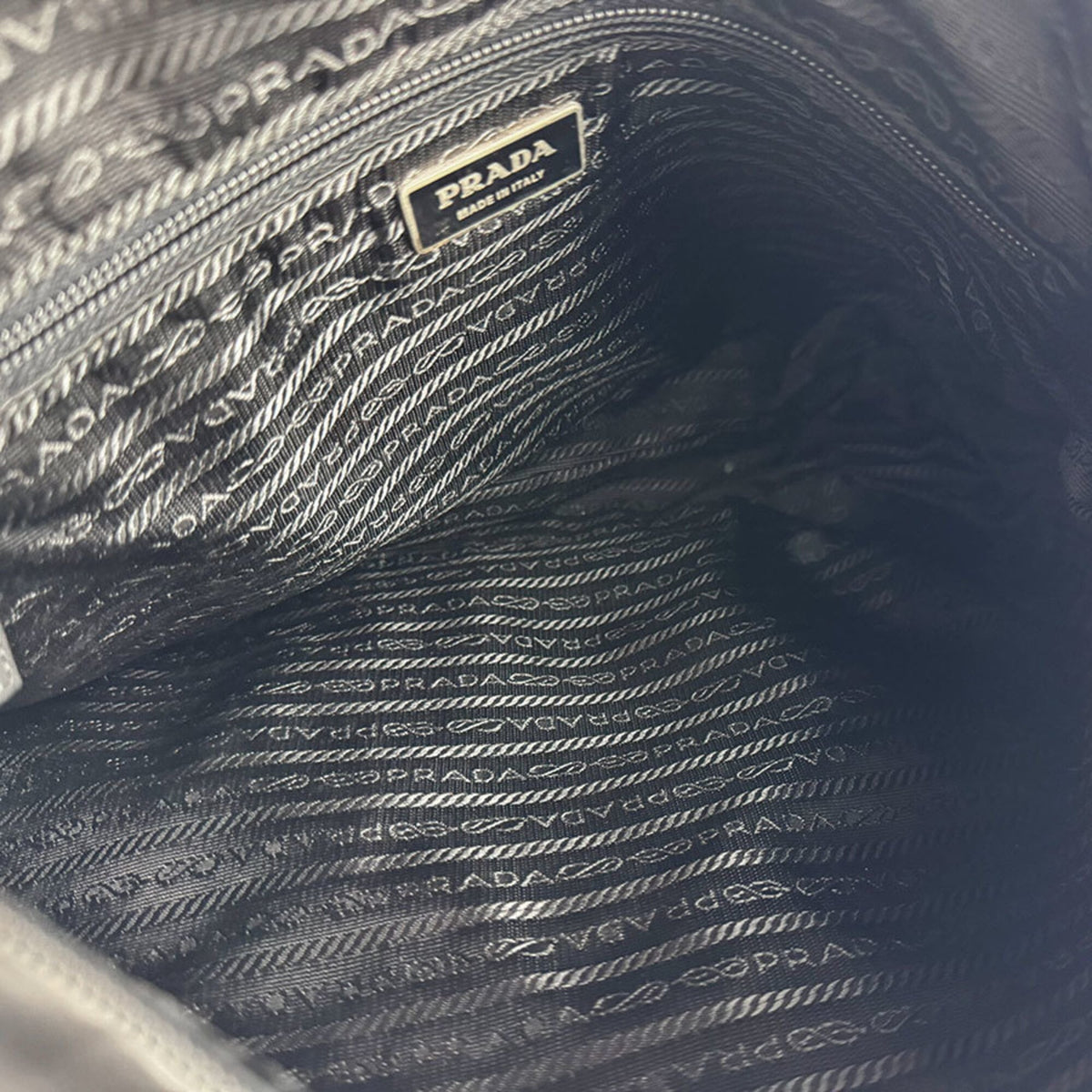 Prada Black Nylon Shoulder Bag (Pre-Owned)