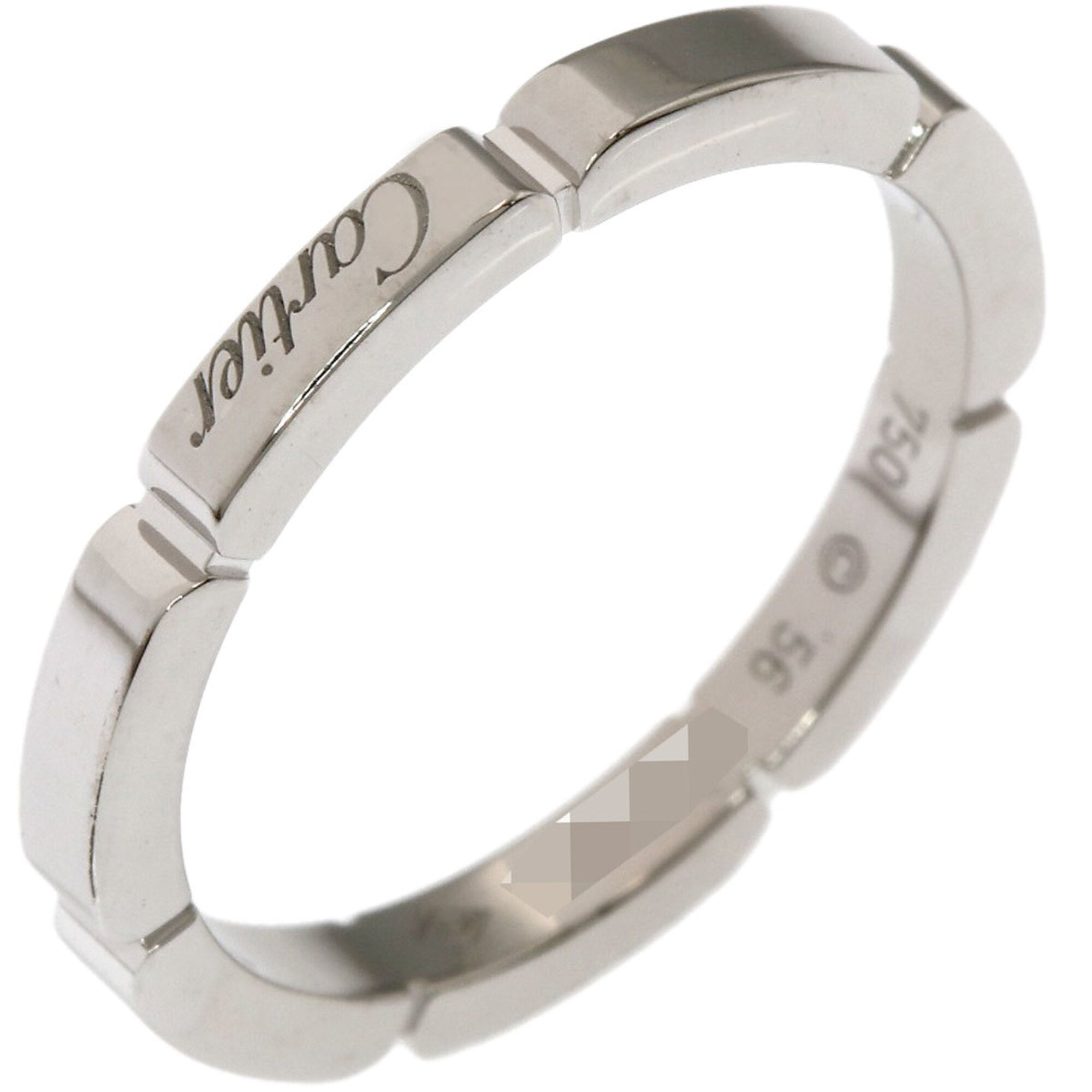 Cartier White Gold (18K) Band Ring (Pre-Owned)