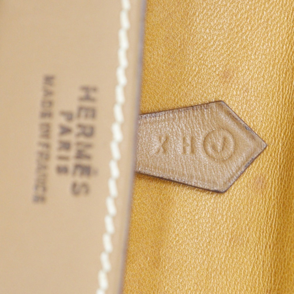 Hermes Canvas Shoulder Bag (Pre-Owned)