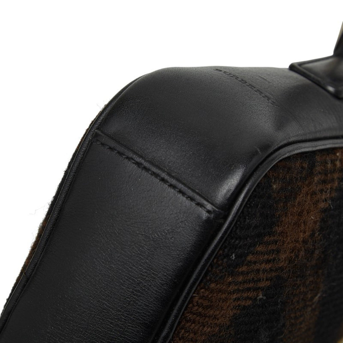 Burberry Black Brown Shoulder Bag (Pre-Owned)