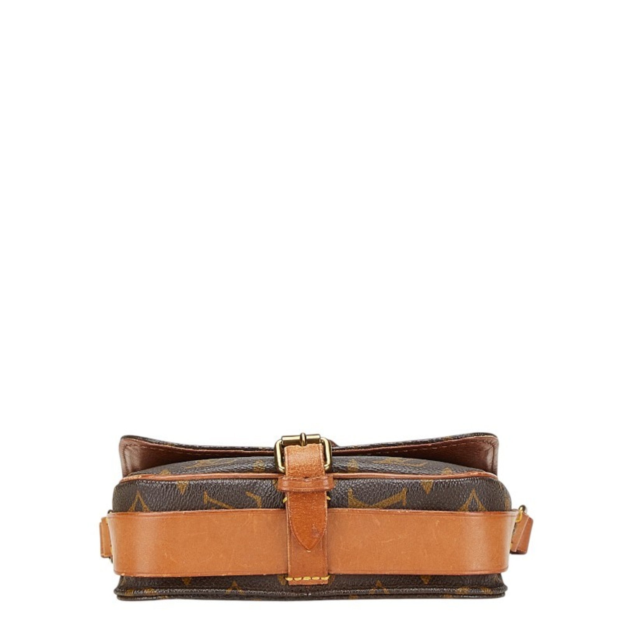 Louis Vuitton Monogram Brown Pvc Leather Shoulder Bag (Pre-Owned)